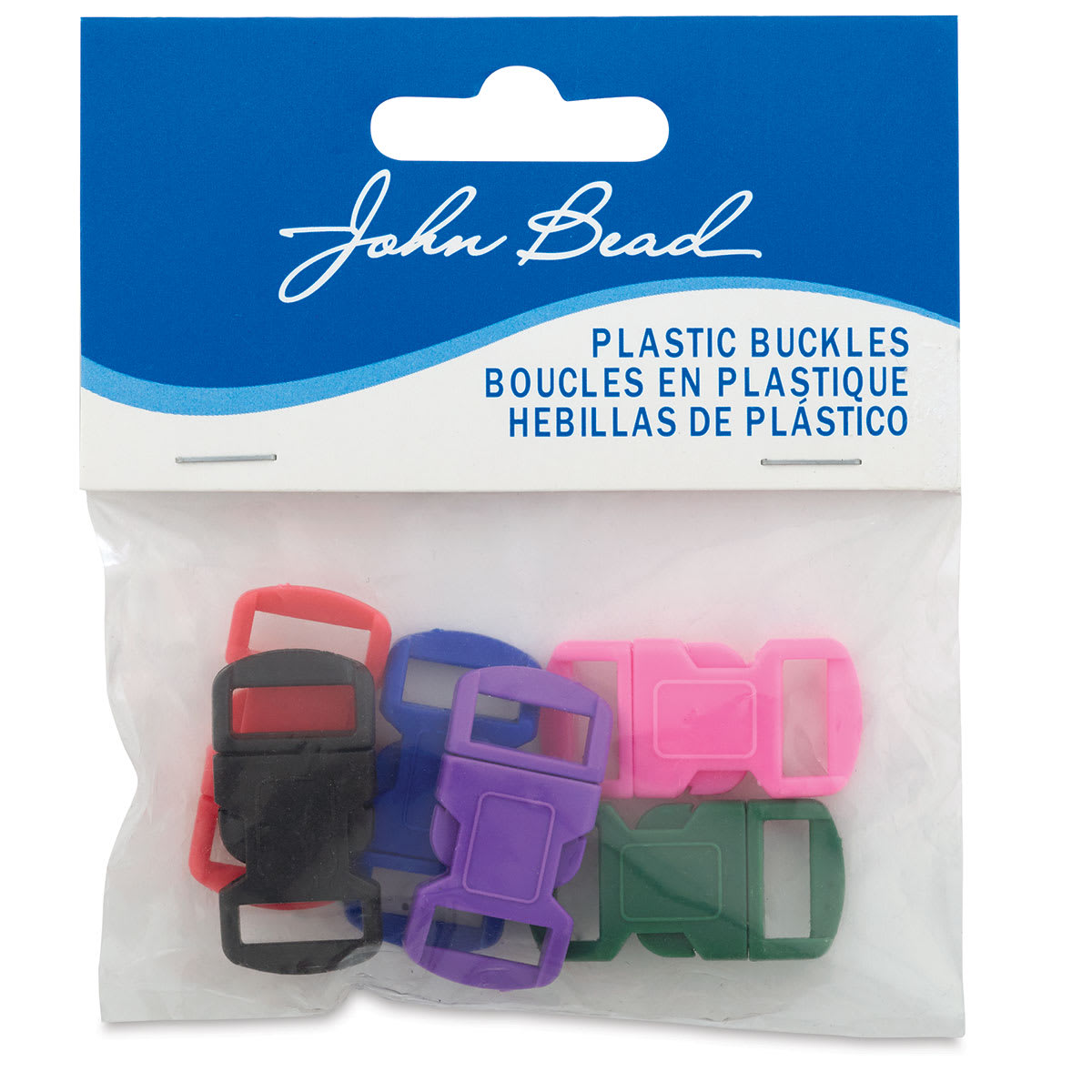 John Bead Craft Paracord Buckles - Front of package 
