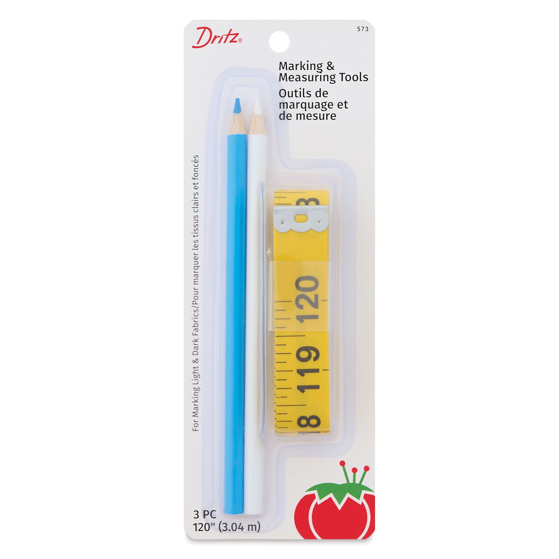Dritz Marking & Measuring Tools - Set of 3 front of packaging