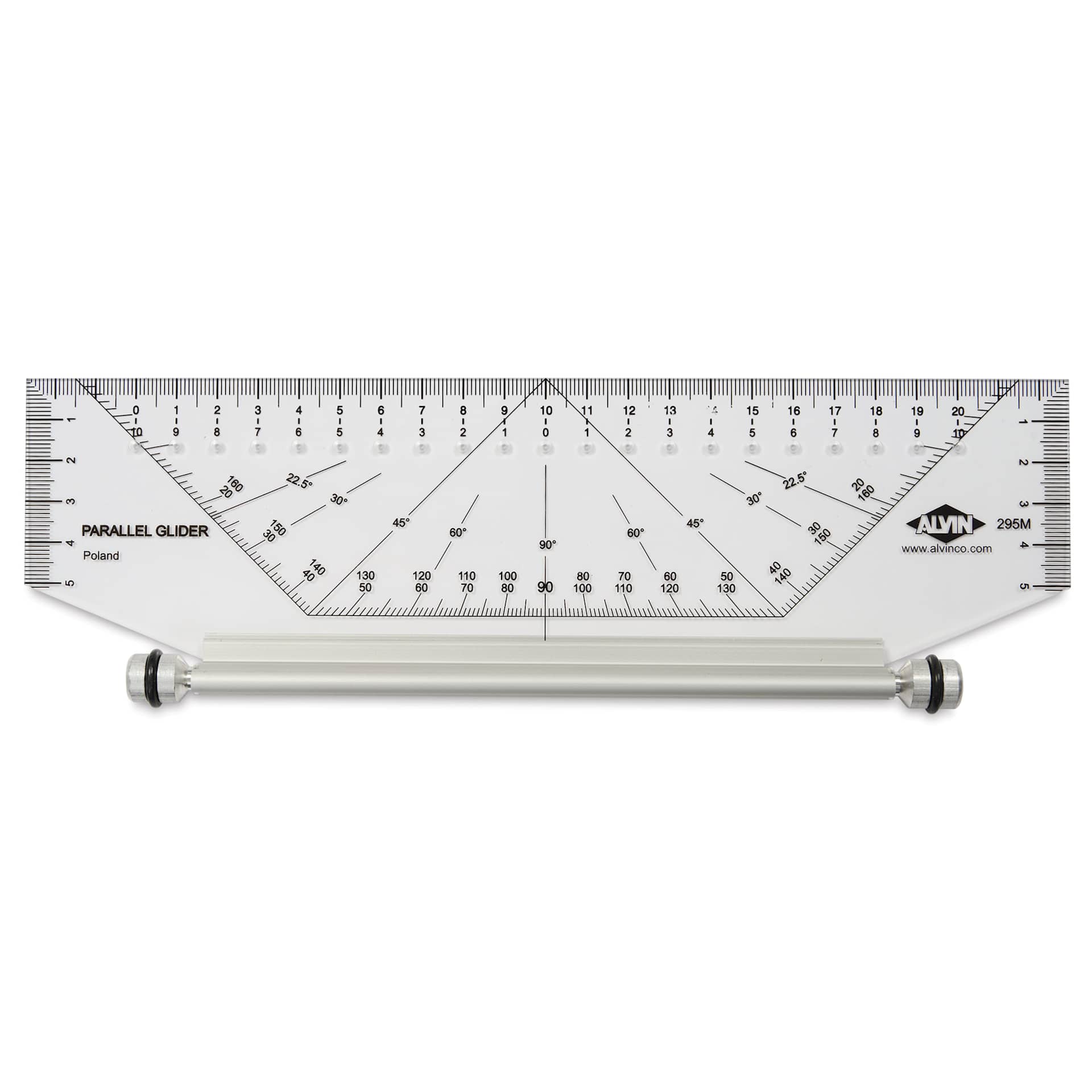 Alvin Parallel Glider Metric - 10" (25.4 cm)