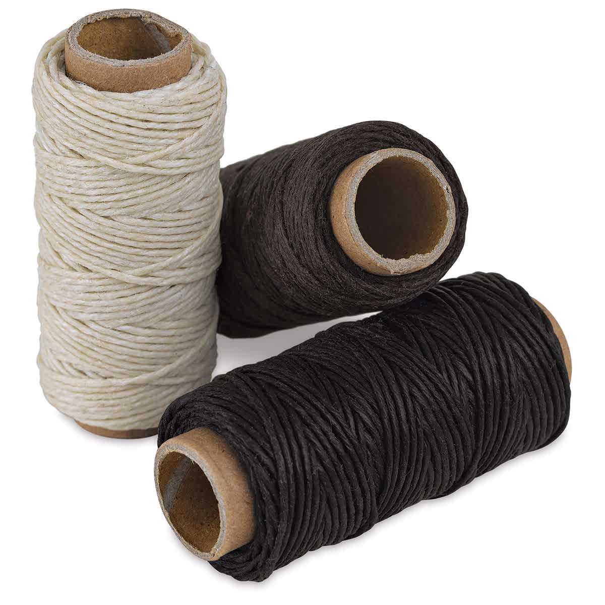Books By Hand Waxed Linen Thread - Components of Neutral Pack shown  