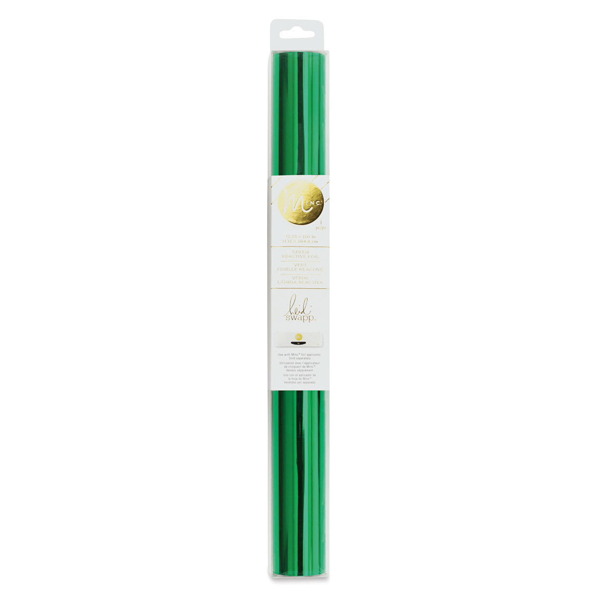 Heidi Swapp Minc Reactive Foil - Green, 12" x 10 ft