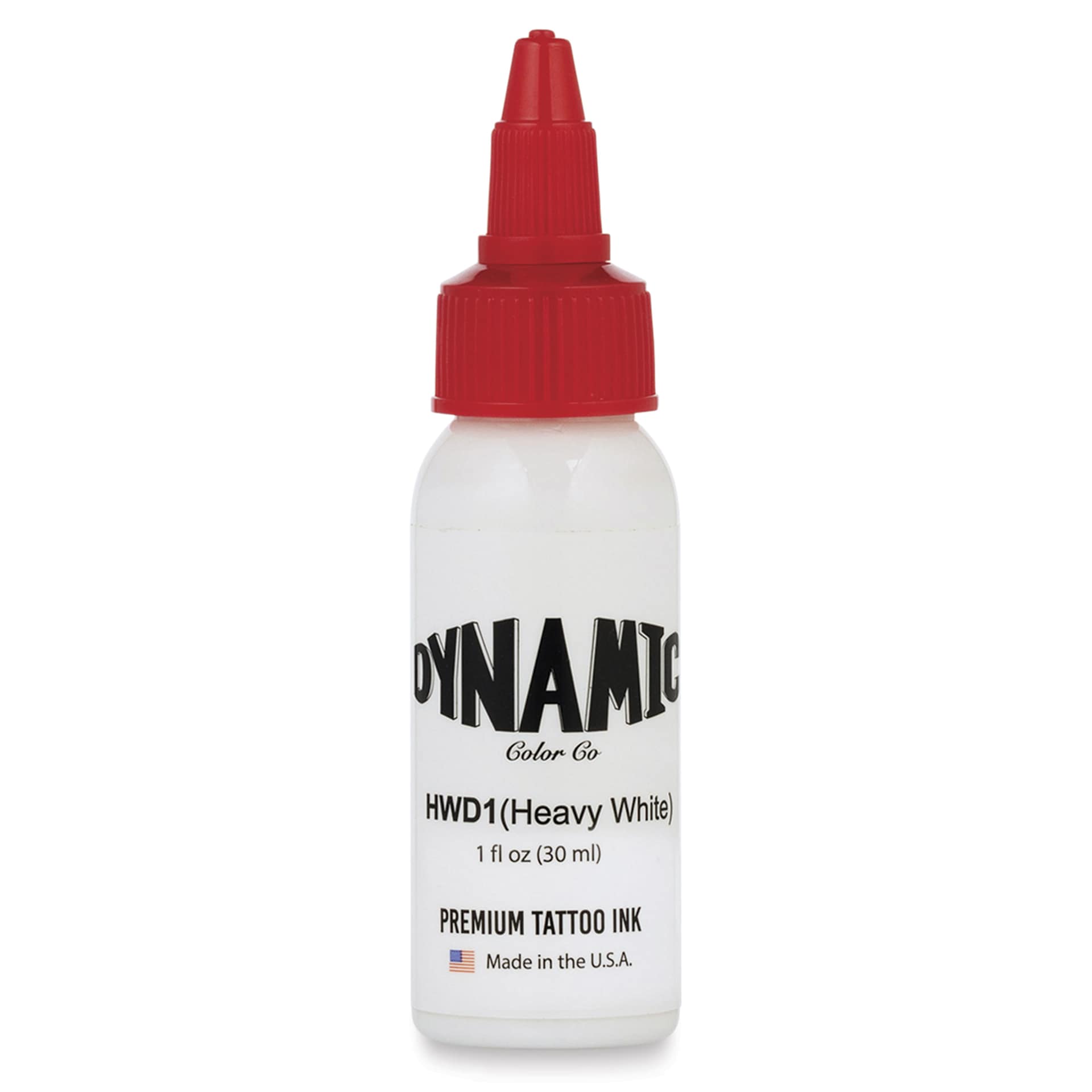 Dynamic Color Tattoo Inks - Non-Mixing Heavy White, 1 oz