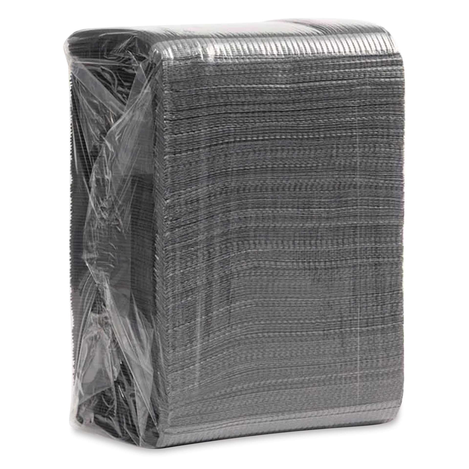 Saferly Medical Dental Bibs - Black, 13" x 18", Pkg of 500