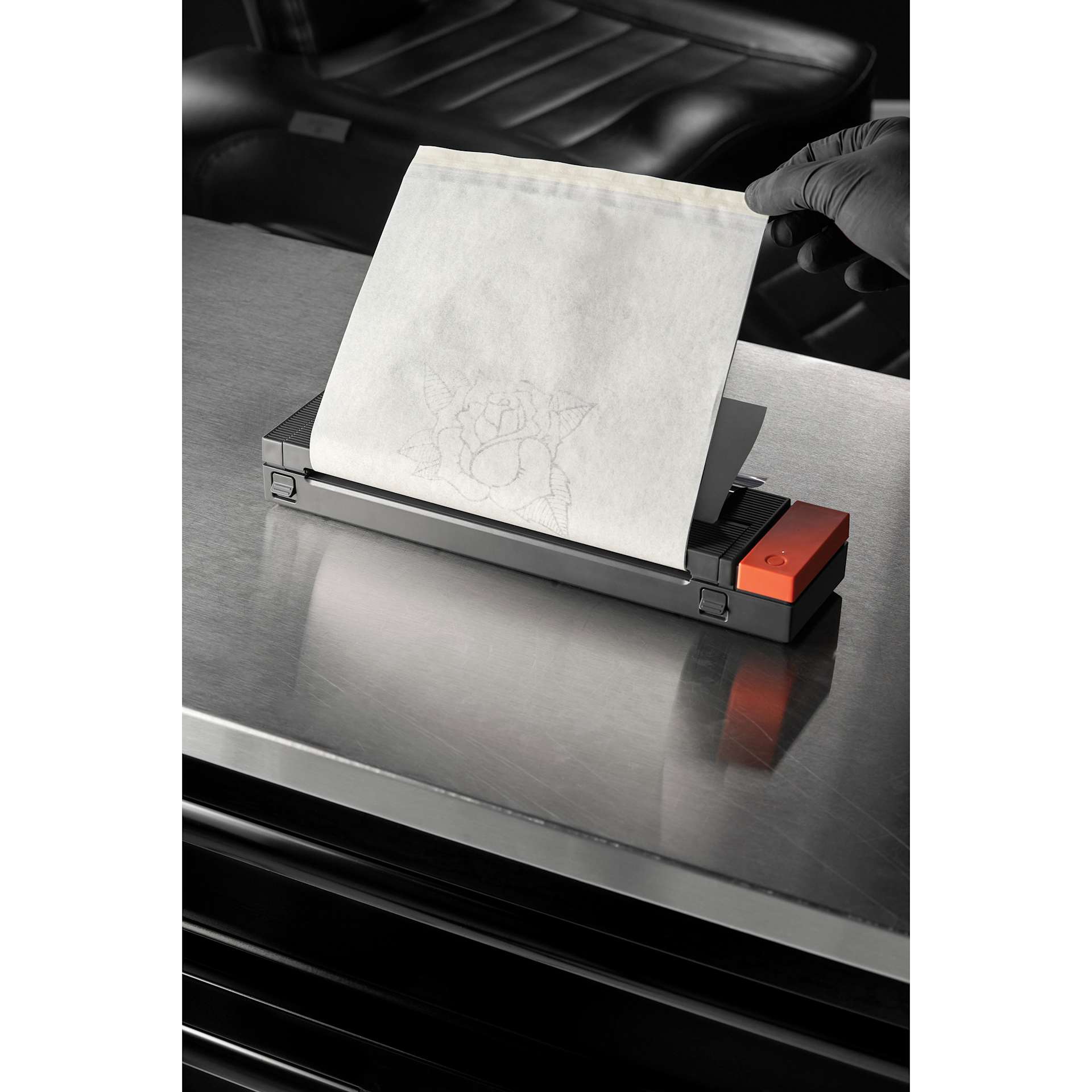 Saferly Bluetooth Stencil Printer, printing stencil