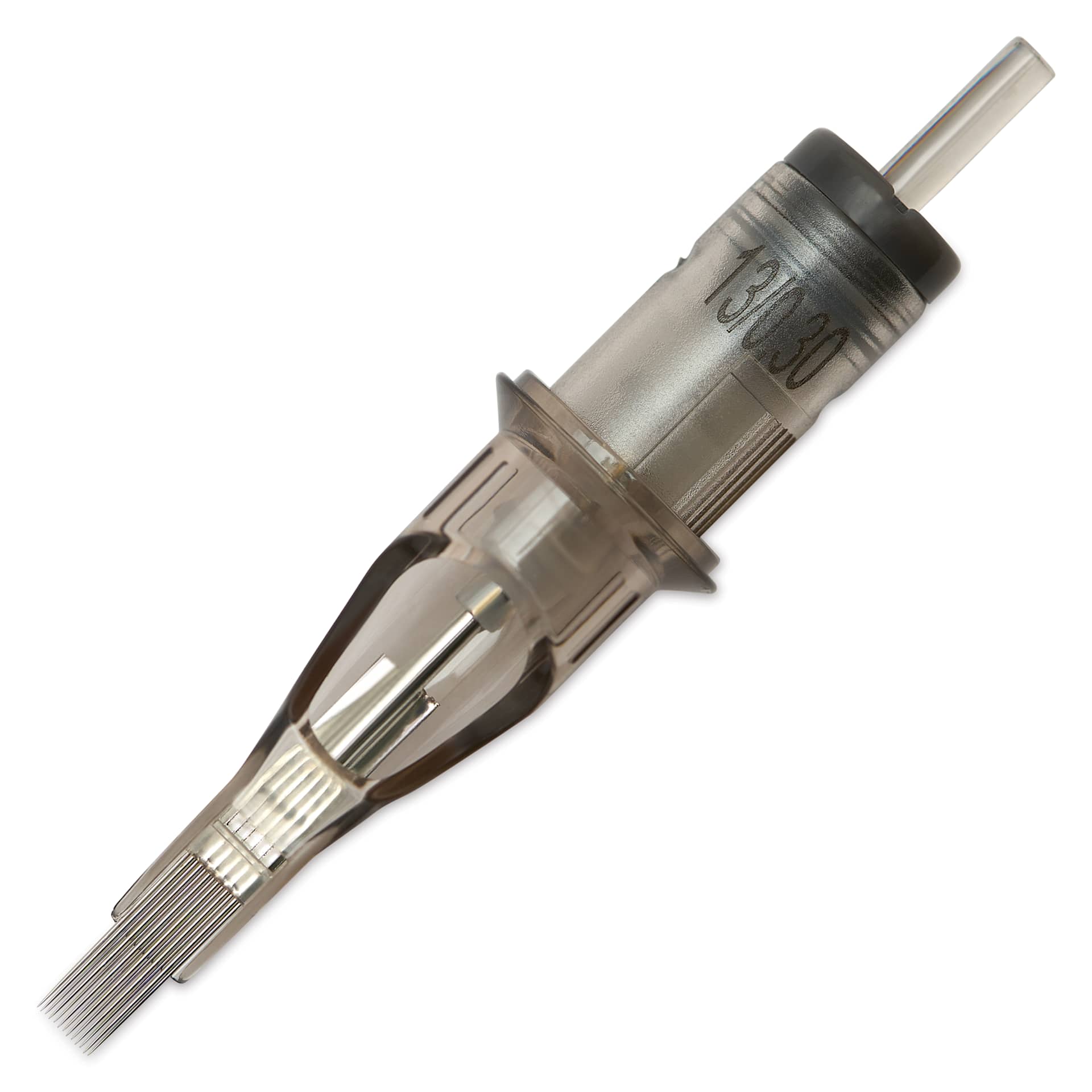 Peak Quartz Magnum Medium Taper Tattoo Needle Cartridges - #10, 13 Needles, Pkg of 20, single needle