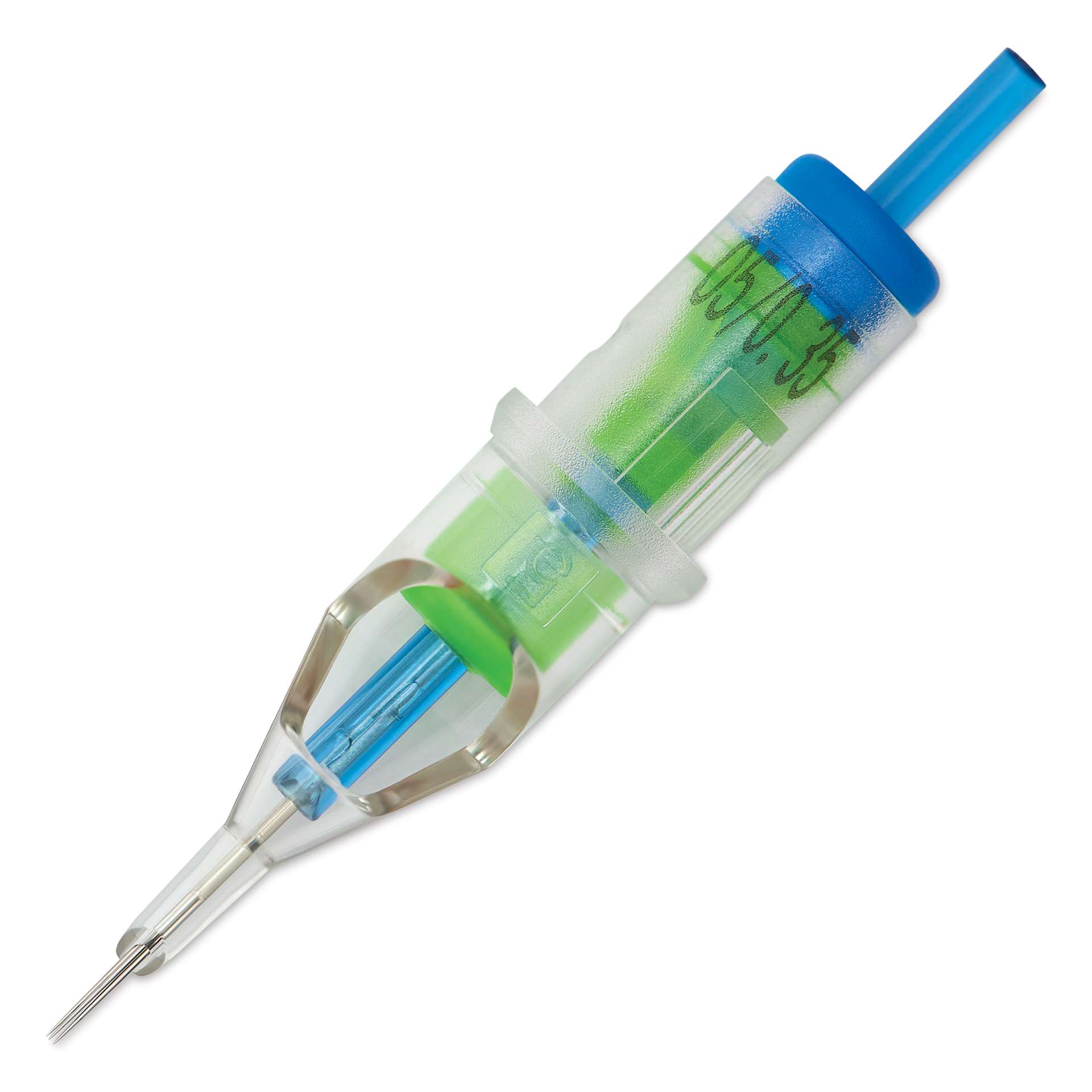 Peak Stellar Round Shader Extra Long Taper Tattoo Needle Cartridges - #12, 5 Needles, Pkg of 20, single needle