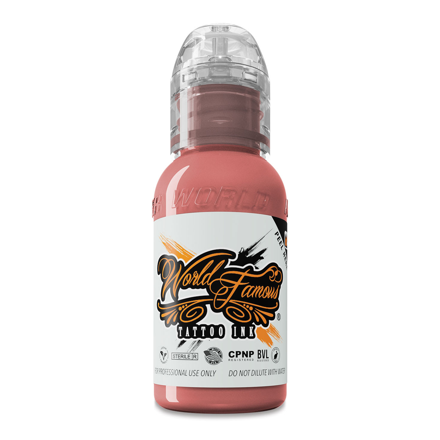 World Famous Tattoo Ink - Oleg Shepelenko Blush, 1 oz bottle