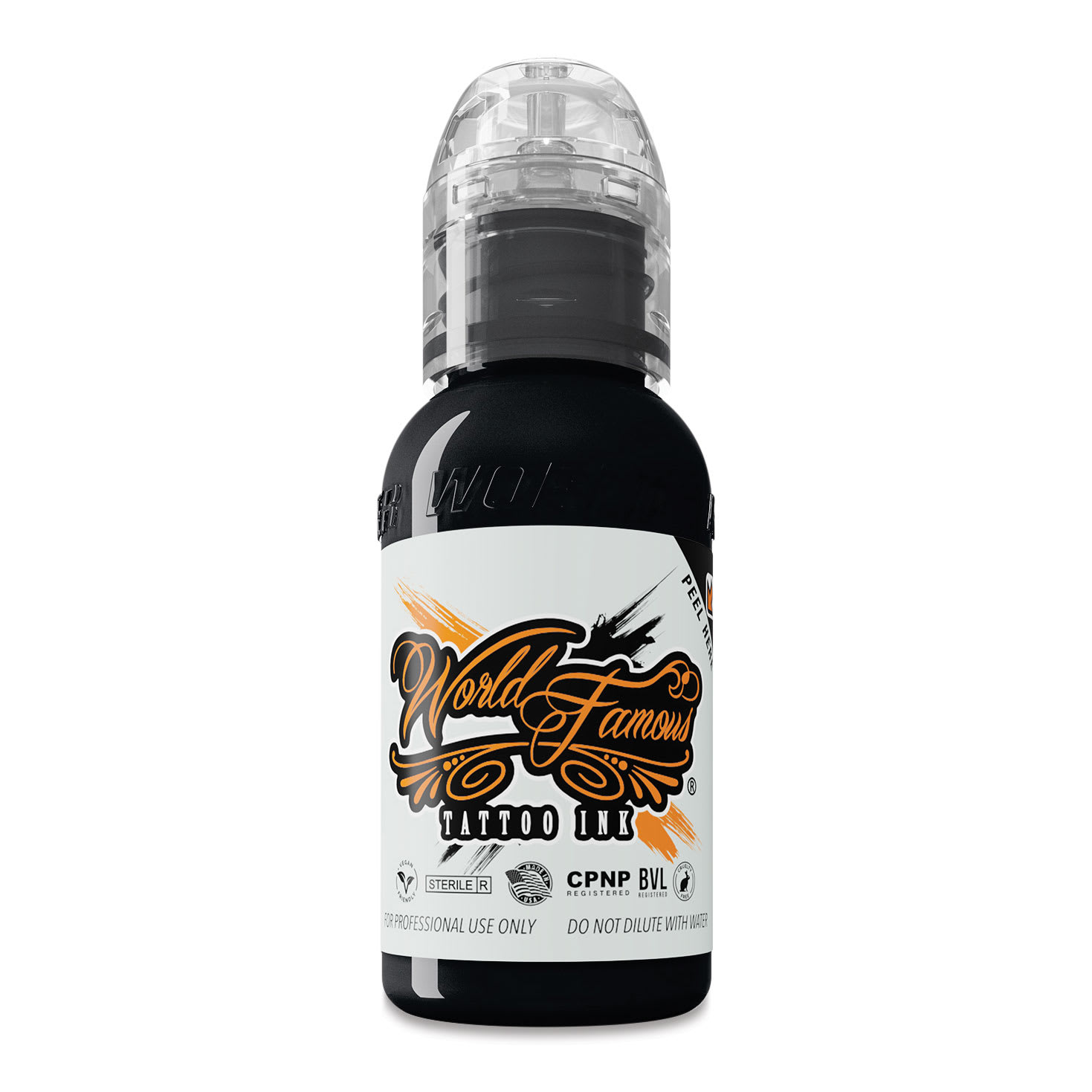 World Famous Pitch Black Tattoo Ink