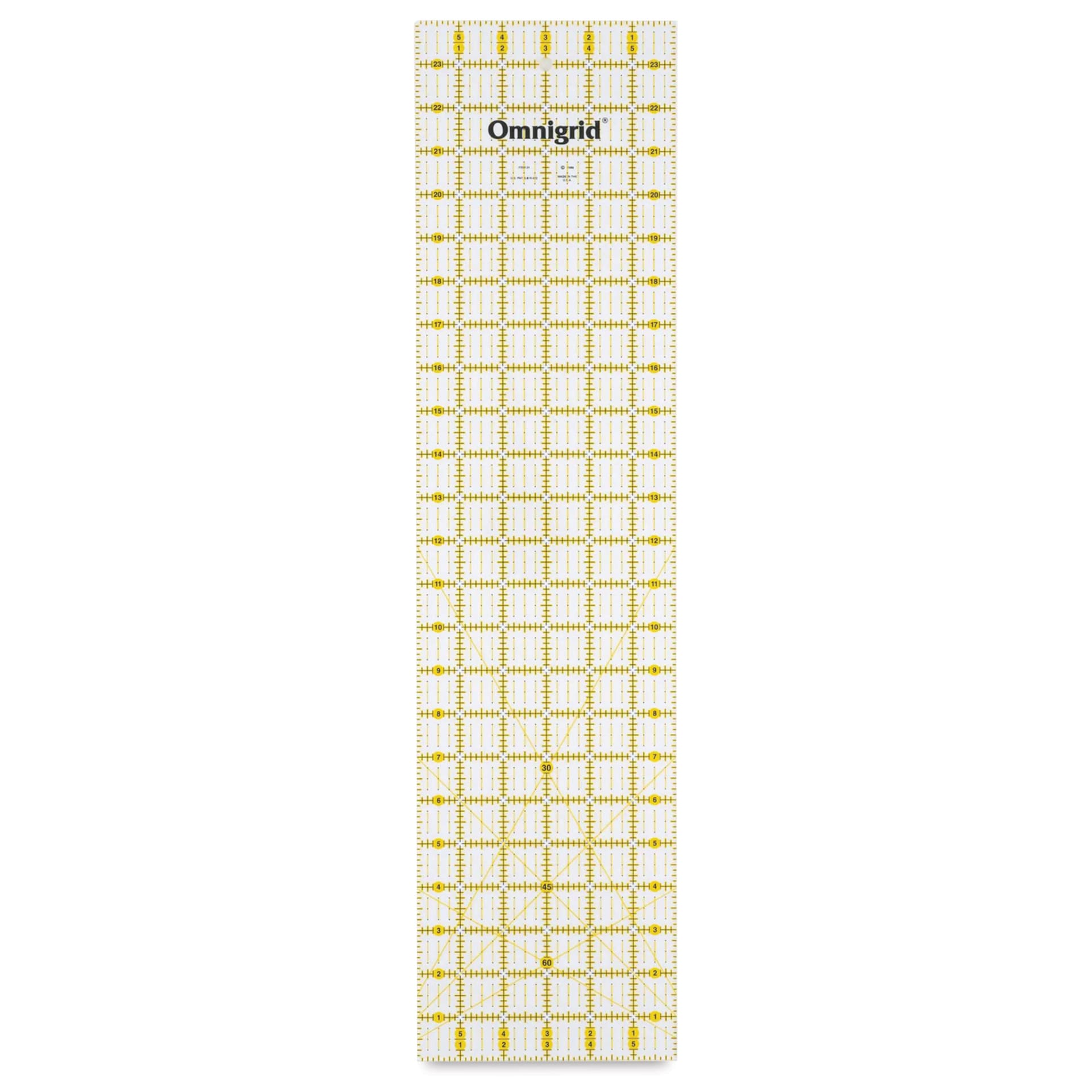 Omnigrid Rectangle Ruler - 6" x 24"