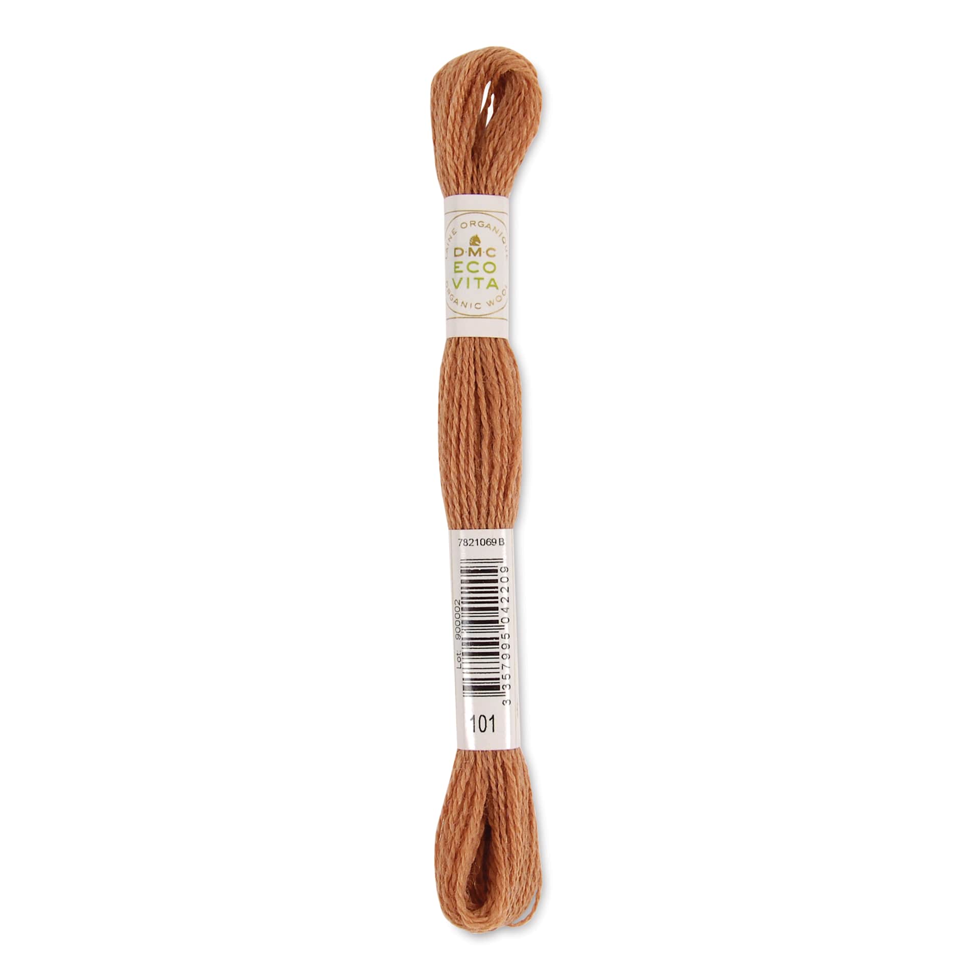DMC Eco Vita Organic Wool Thread - Henna from the Sands, 17-1/2 yds