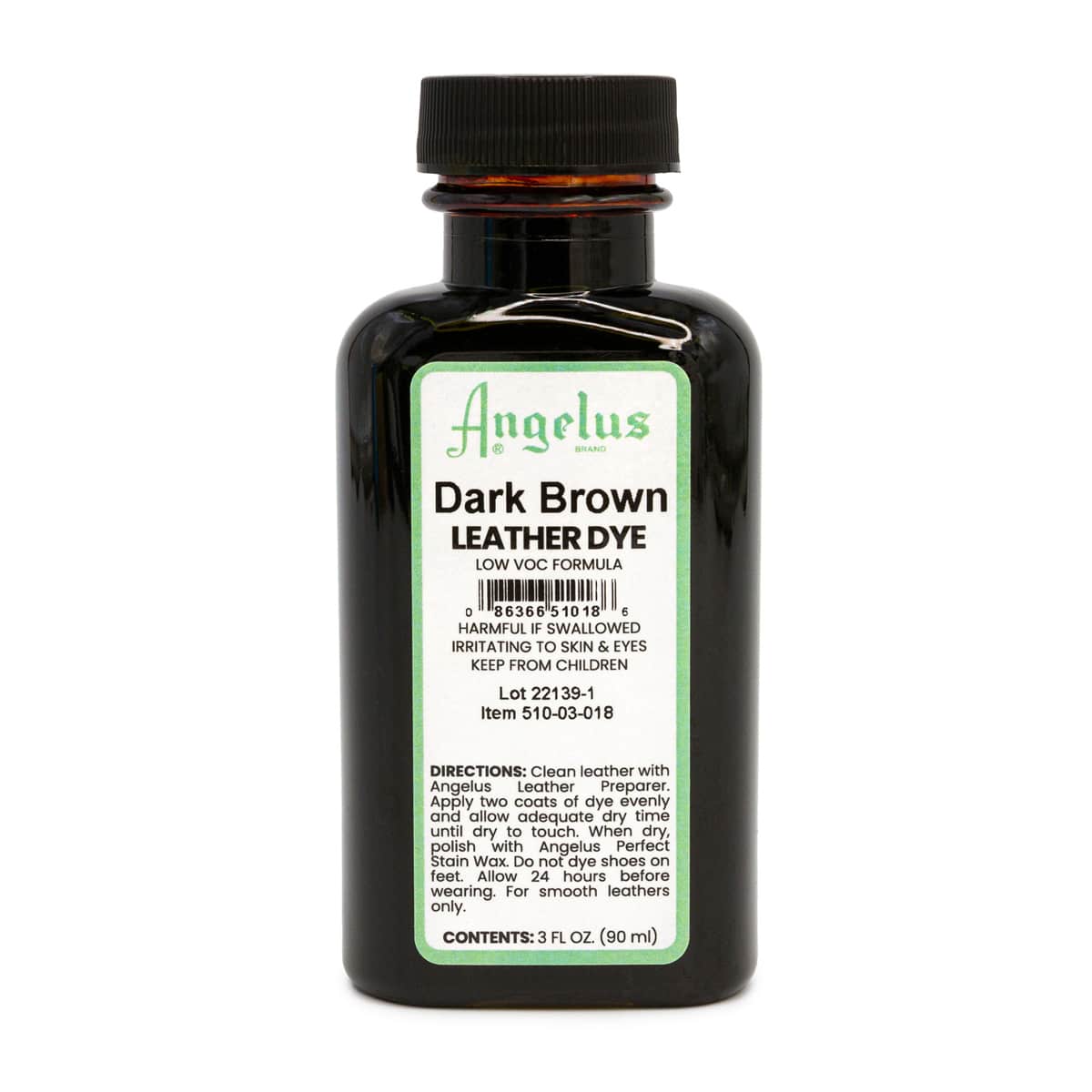 Low VOC Leather Dye Dark Brown
