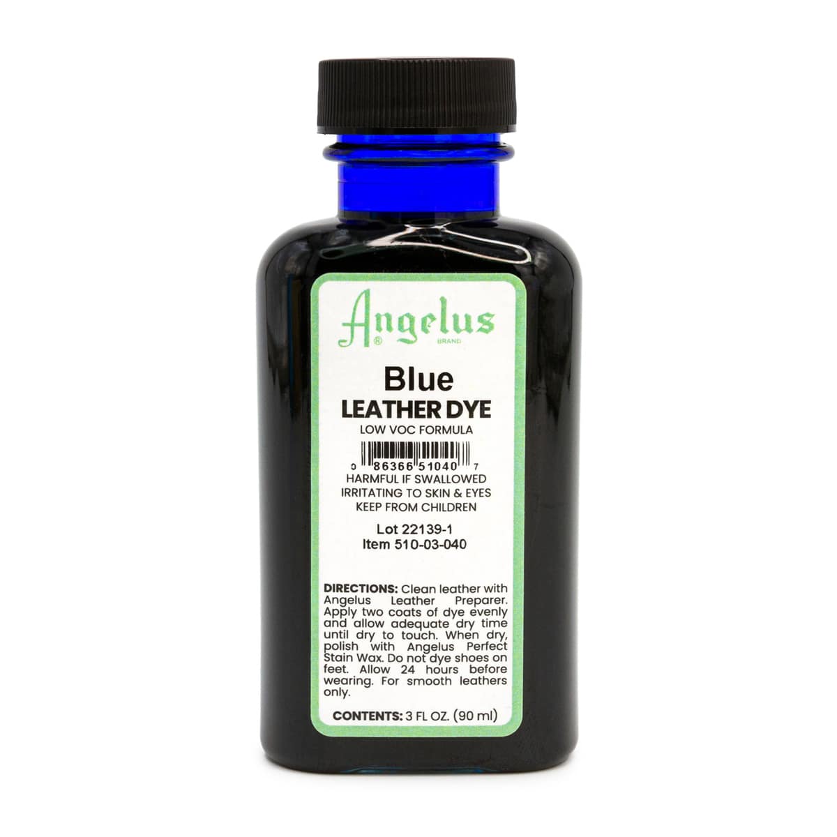 Low VOC Leather Dye Blue