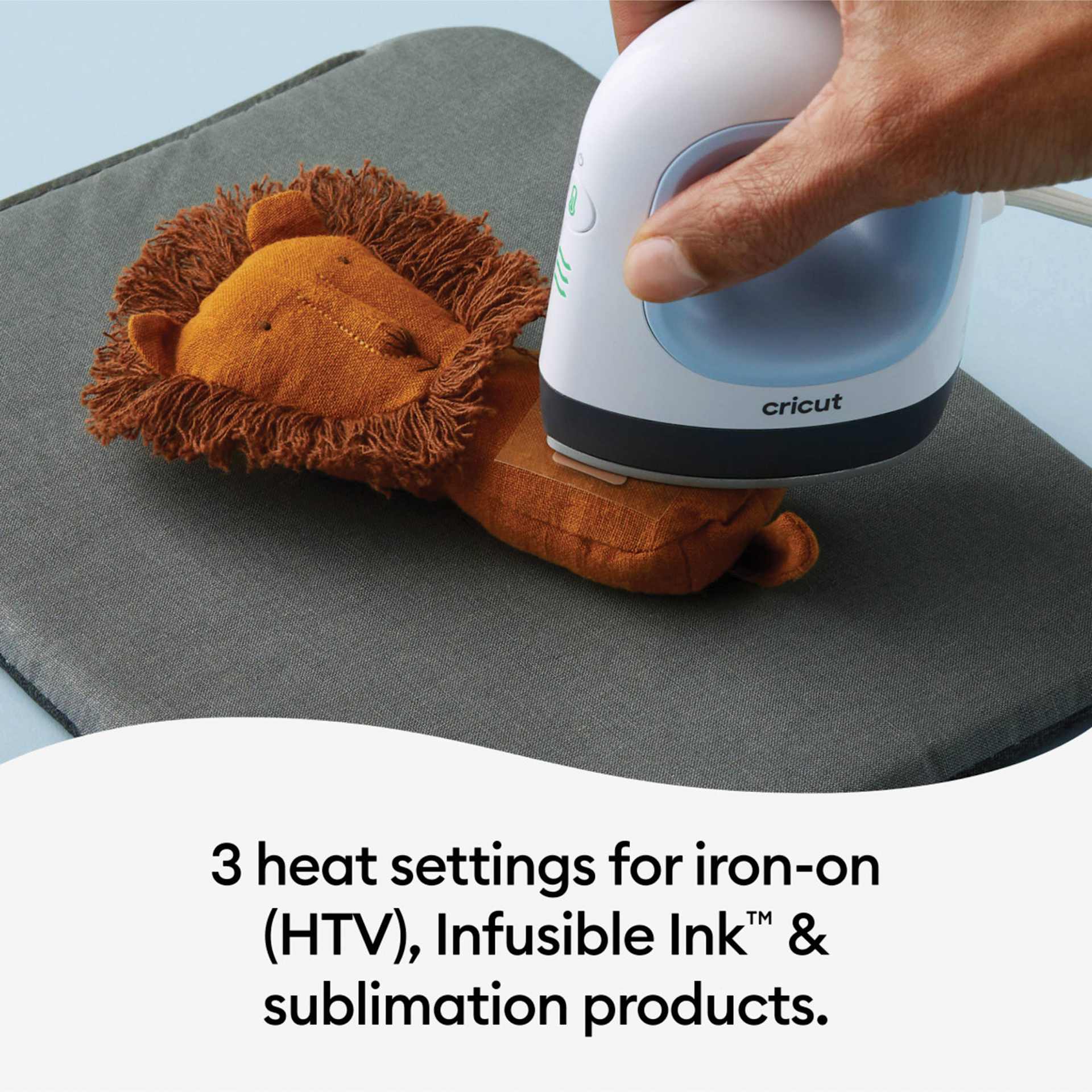 Cricut EasyPress Mini - Zen Blue - 3 heat settings