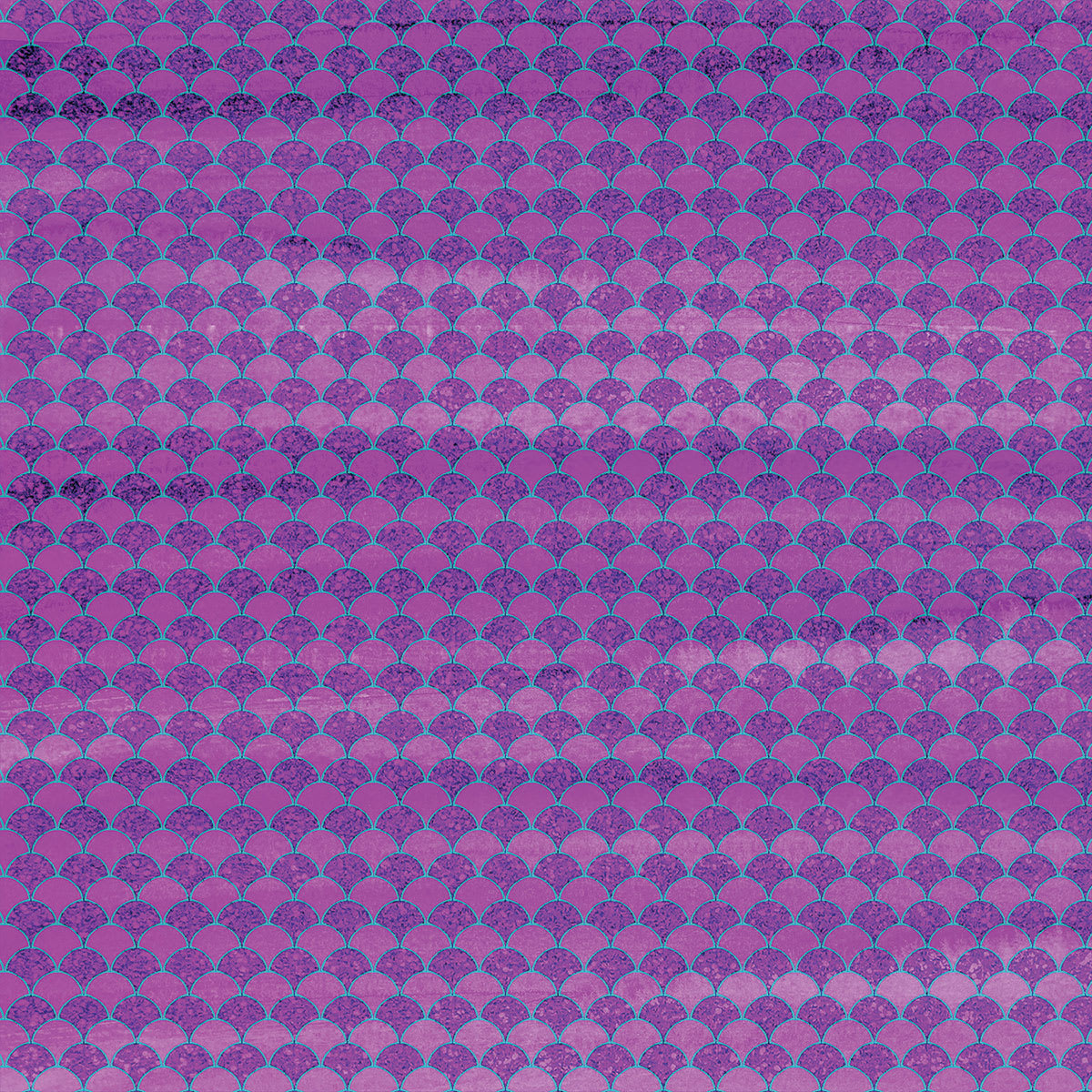 Cricut Infusible Ink Patterned Transfer Sheets - Mermaid Sparkle, 12" x 12", 4 Sheets, Purple