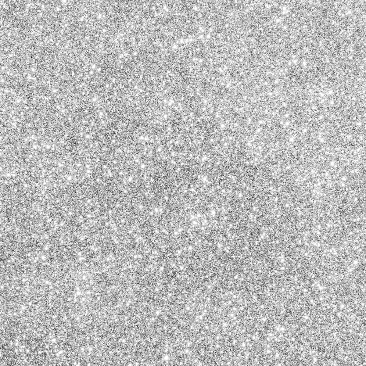 Cricut Joy Smart Iron-On - Glitter Silver, 5-1/2" x 19", Roll (Color swatch)