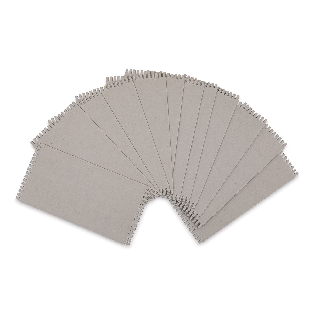 Wide-Notch Cardboard Looms - Pkg of 12, 6.5" x 13"