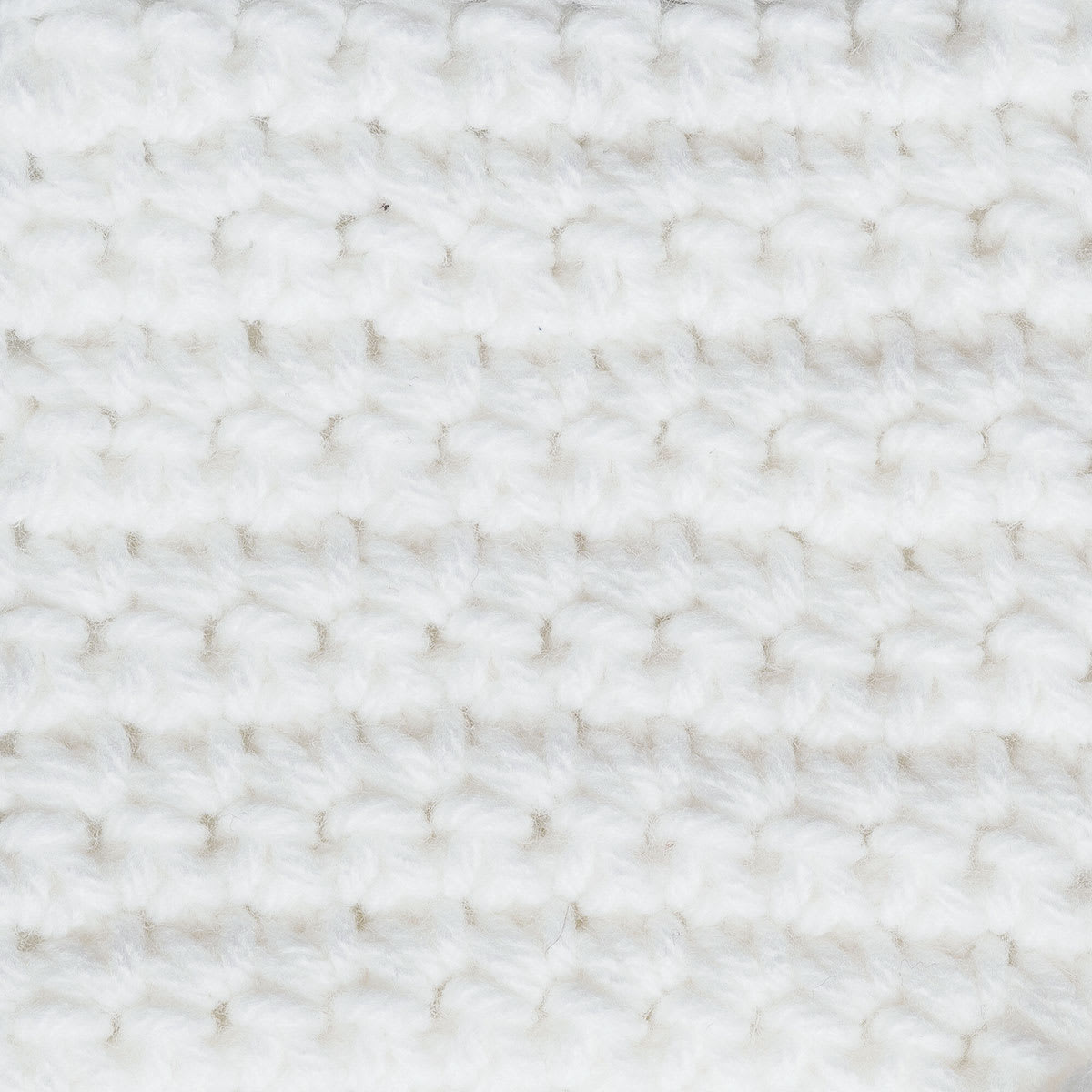 Caron One Pound Acrylic Yarn - 1 lb, 4-Ply, White, Crocheted