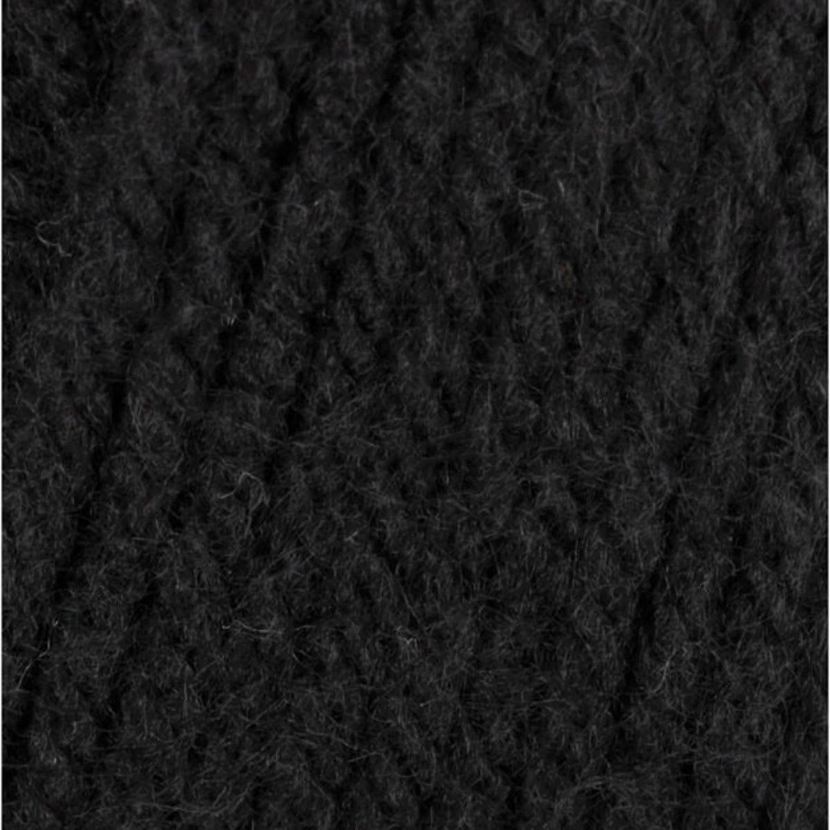 Caron One Pound Acrylic Yarn - 1 lb, 4-Ply, Black, Close-up