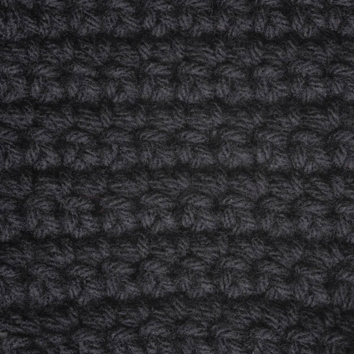  Caron One Pound Acrylic Yarn - 1 lb, 4-Ply, Black, Crocheted