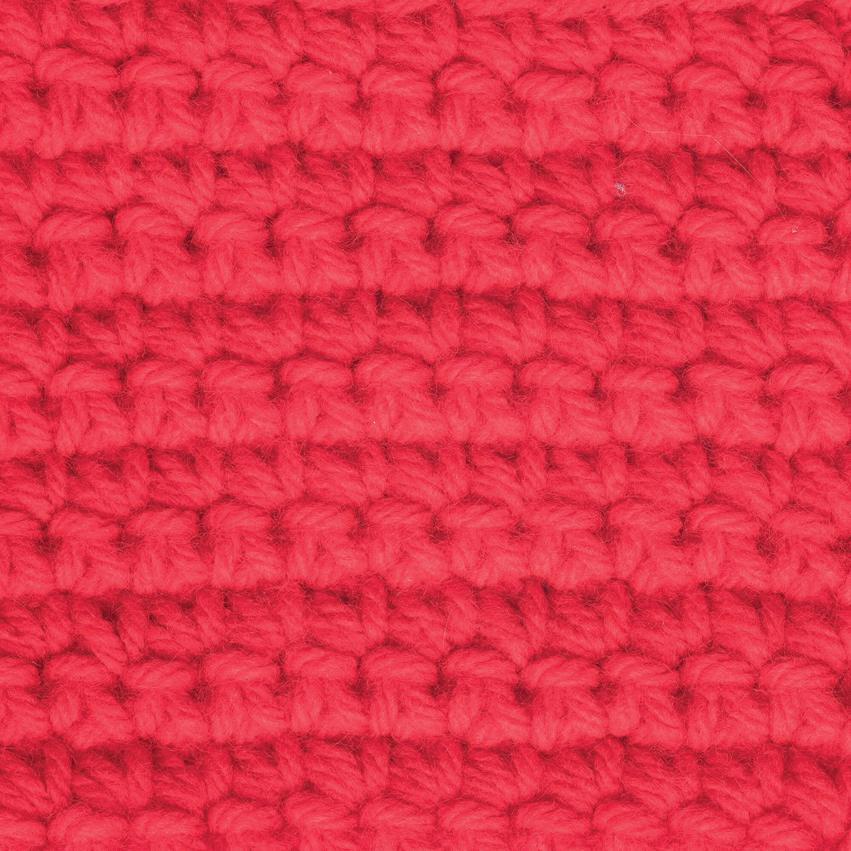 Caron One Pound Acrylic Yarn - 1 lb, 4-Ply, Scarlet, Crocheted