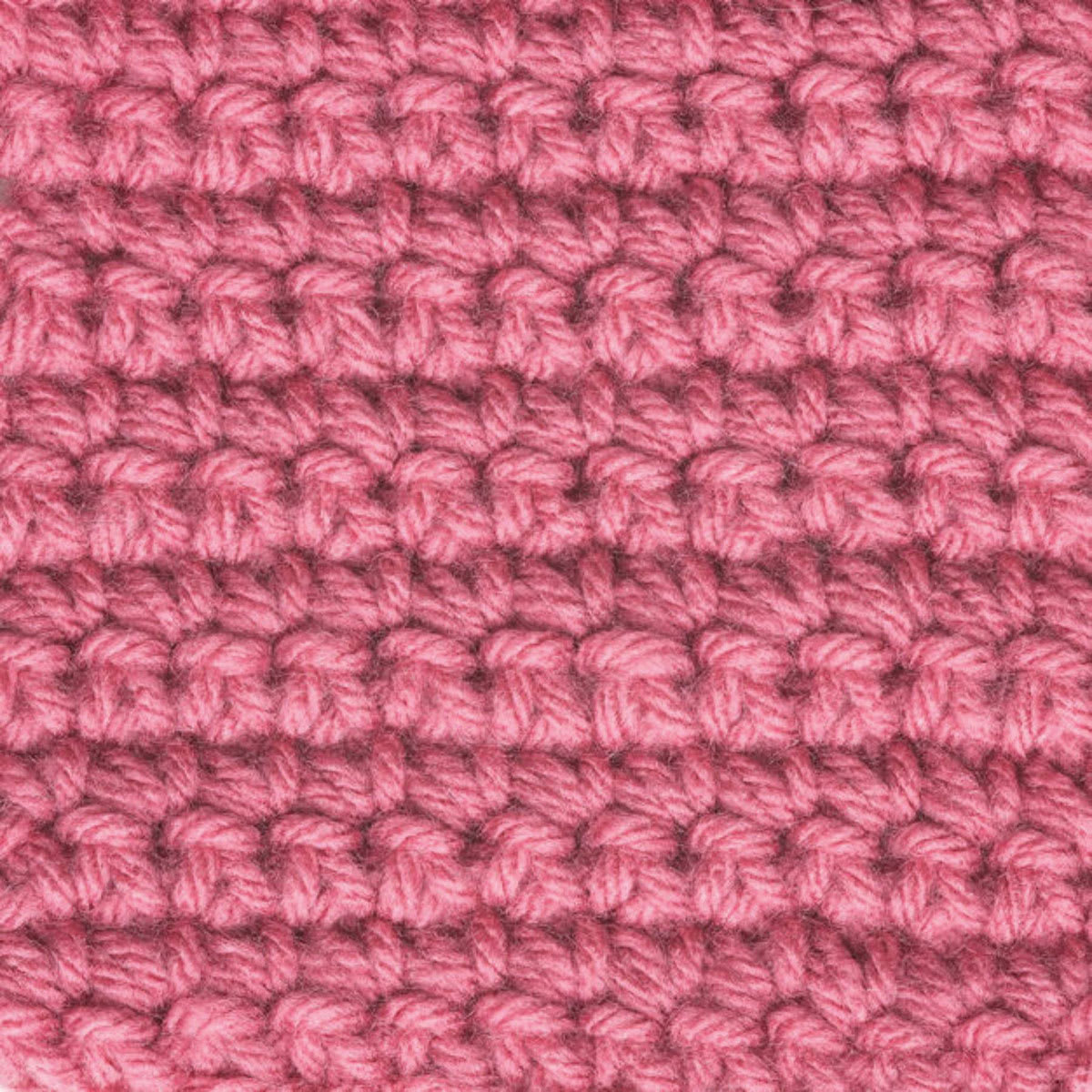 Caron One Pound Acrylic Yarn - 1 lb, 4-Ply, Rose, Crocheted