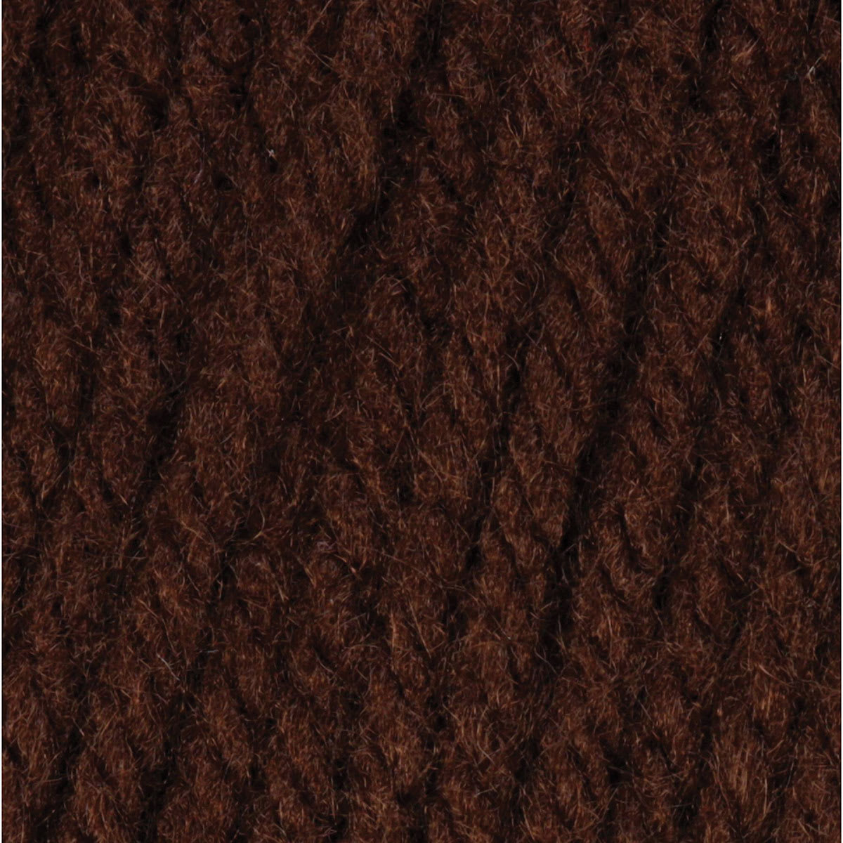 Caron One Pound Acrylic Yarn - 1 lb, 4-Ply, Espresso, Close-up
