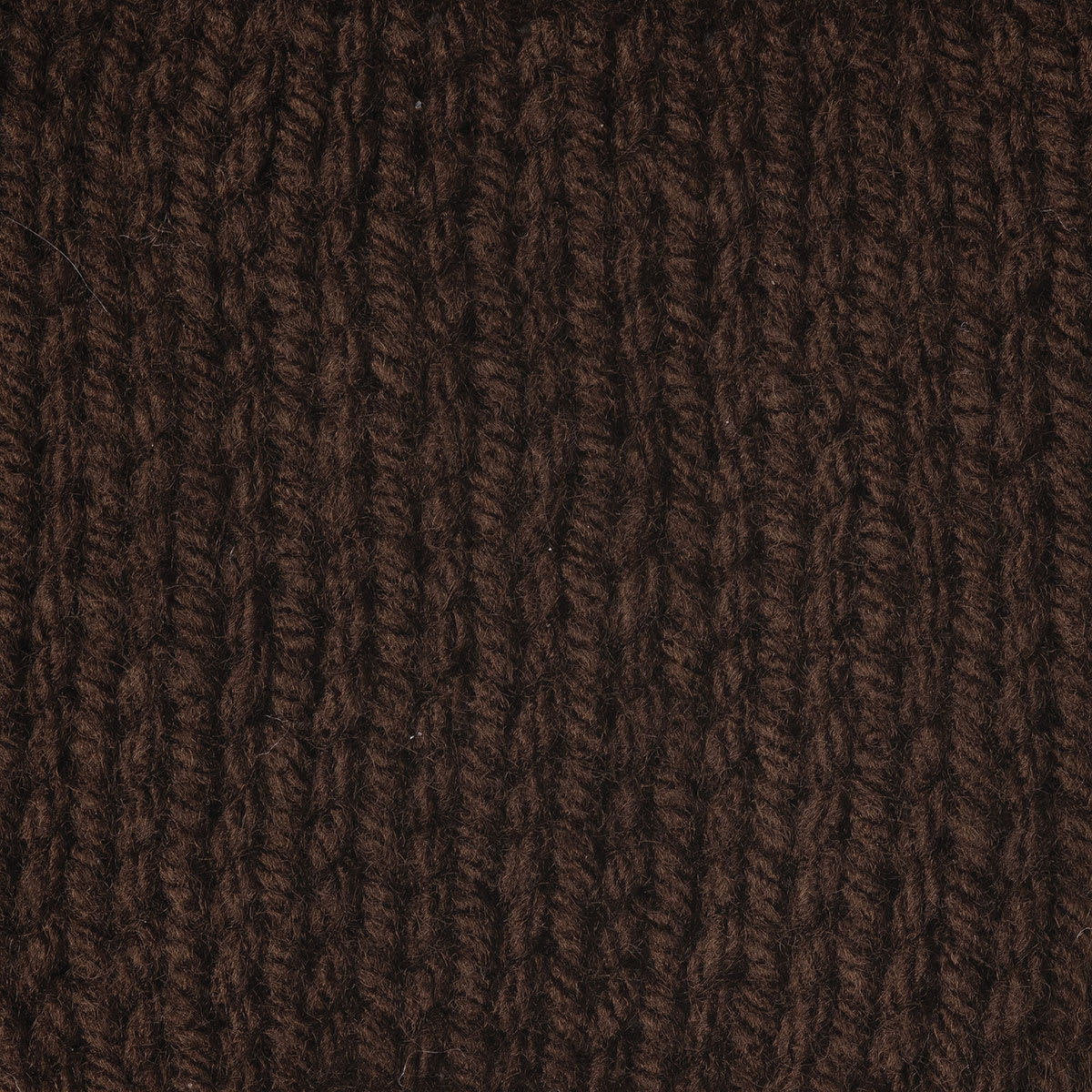 Caron One Pound Acrylic Yarn - 1 lb, 4-Ply, Espresso, Knitted