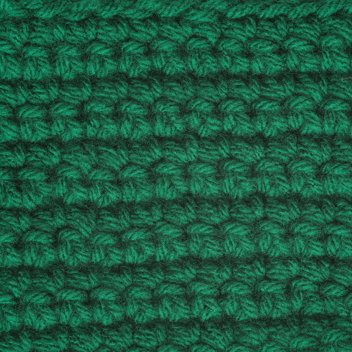 Caron One Pound Acrylic Yarn - 1 lb, 4-Ply, Kelly Green, Crocheted