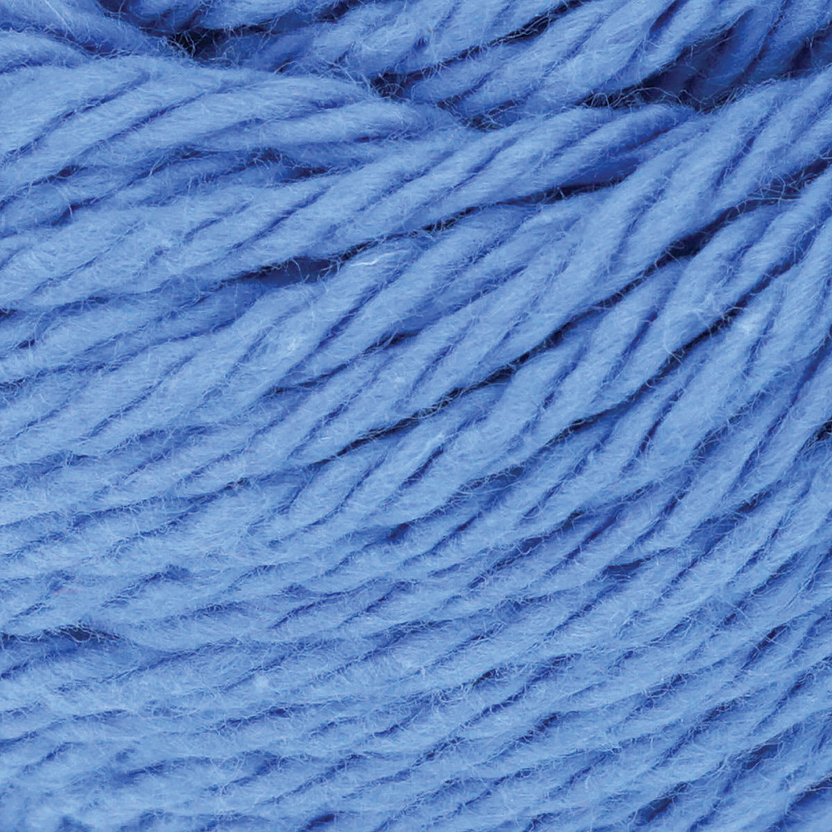 Lily Sugar N' Cream Yarn - 2.5 oz, 4-Ply, Blueberry (Close-up of yarn)