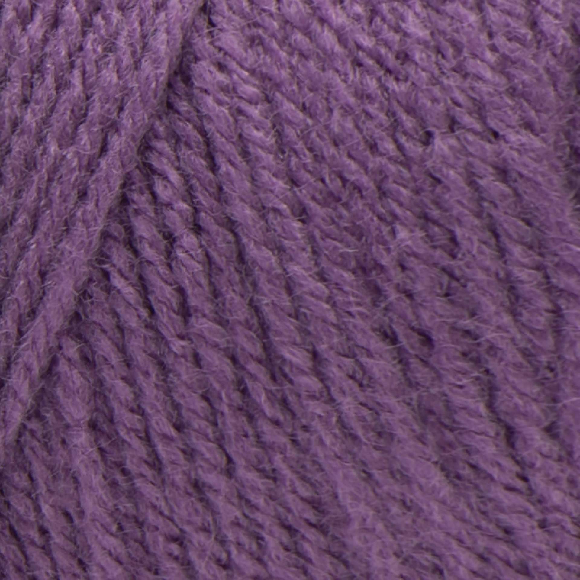 Red Heart Super Saver Yarn - Medium Purple, close-up