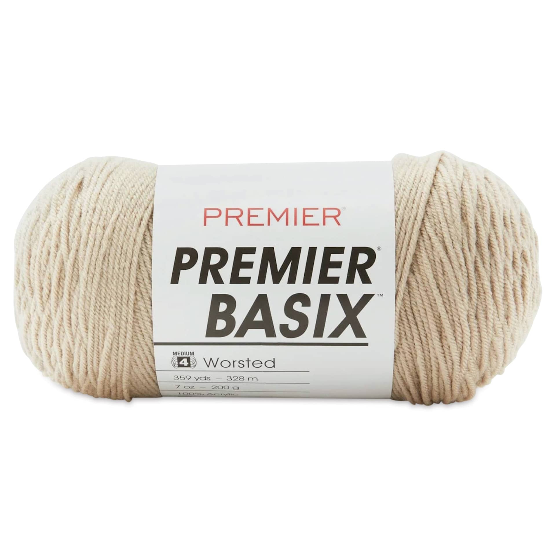 Premier Yarn Basix Worsted Yarn - Hazel