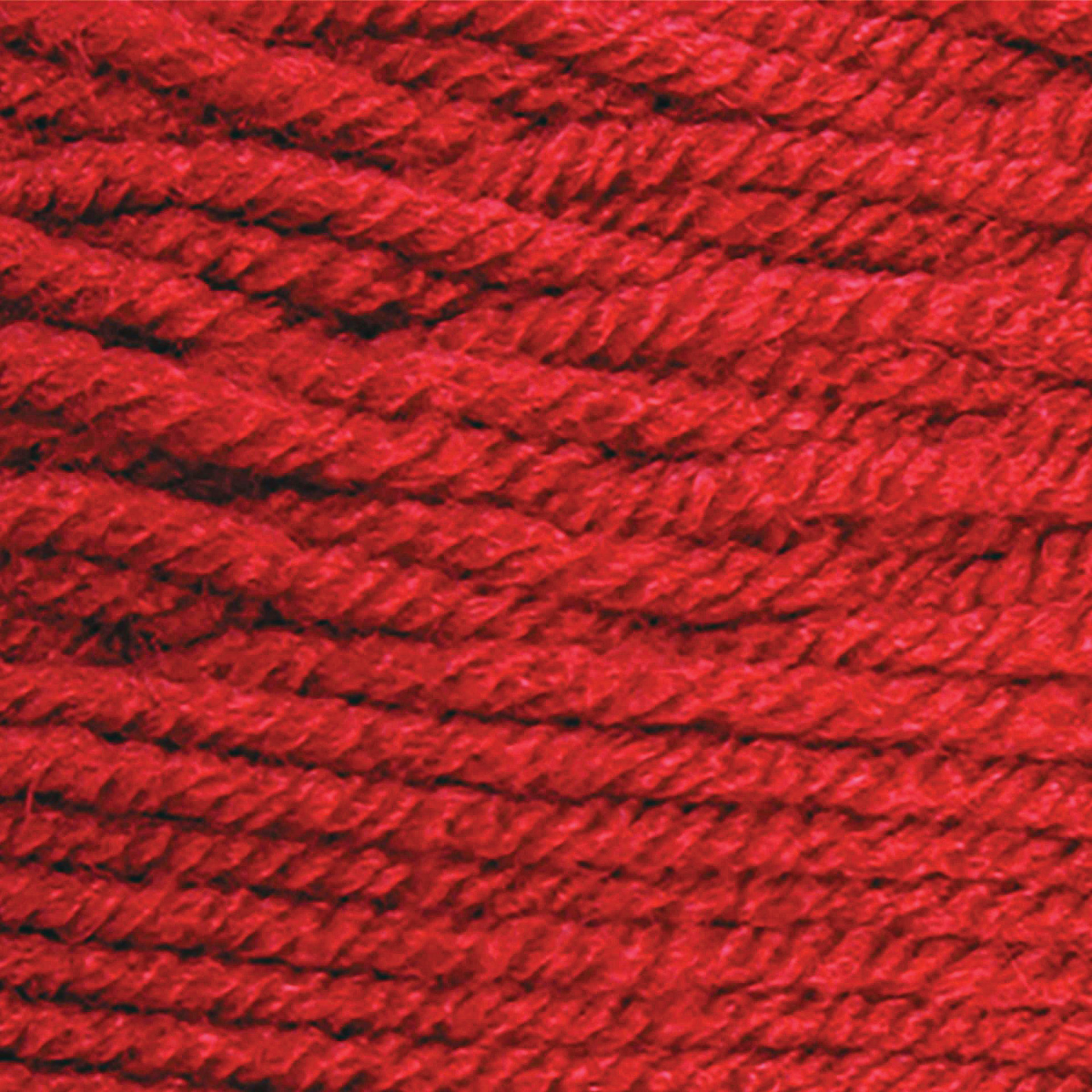 Premier Yarn Basix Worsted Yarn - Red close-up