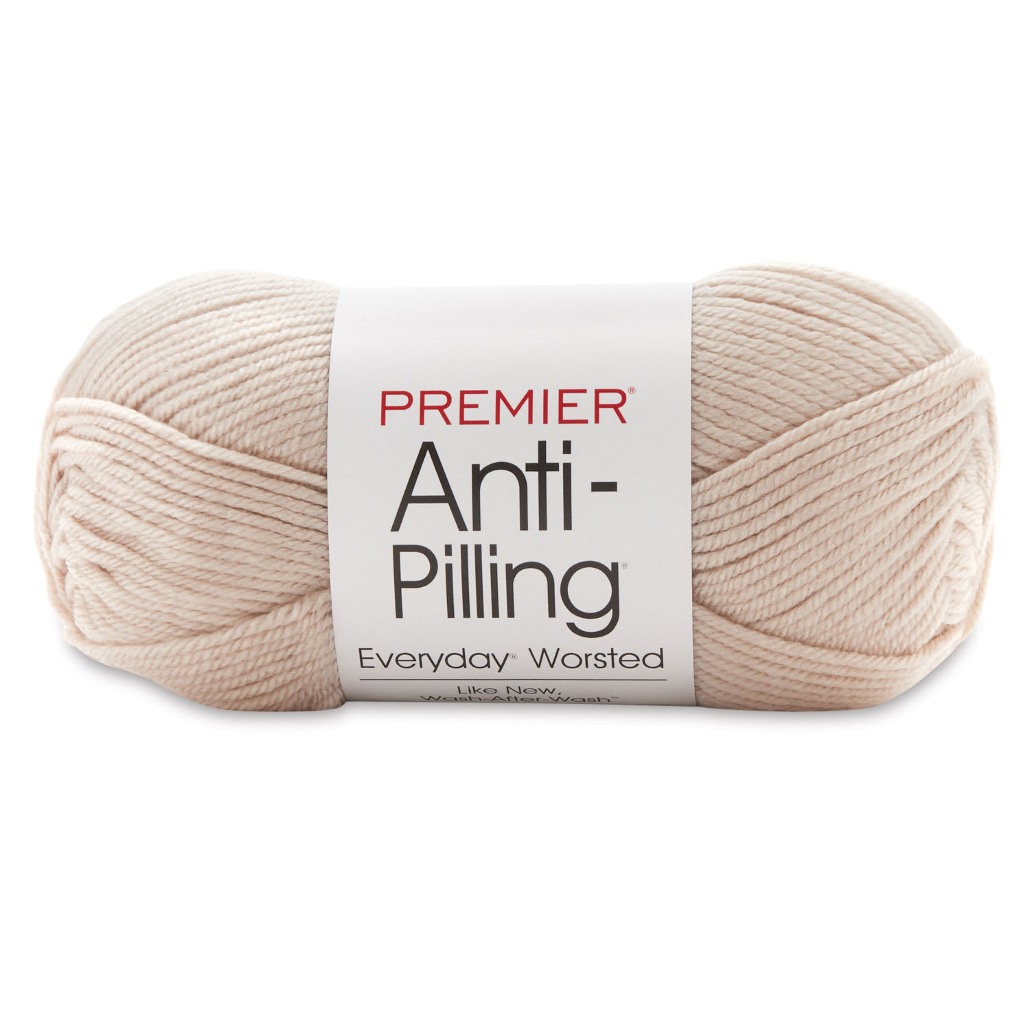 Premier Yarn Anti-Pilling Everyday Worsted Yarn - Linen, 180 yards