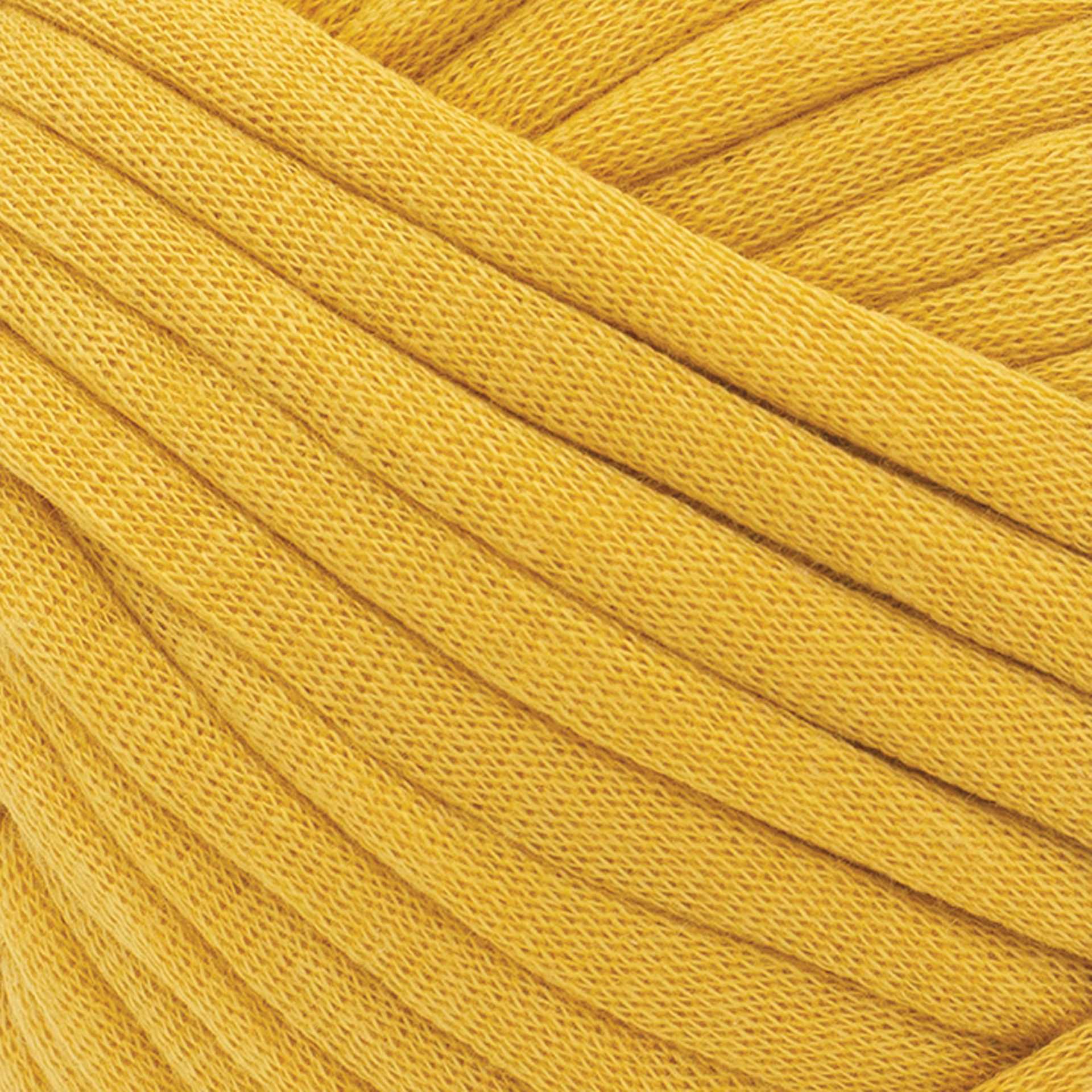 Lion Brand Cover Story Lazy Days Thick & Quick Yarn - Mustard, 125 yards close-up