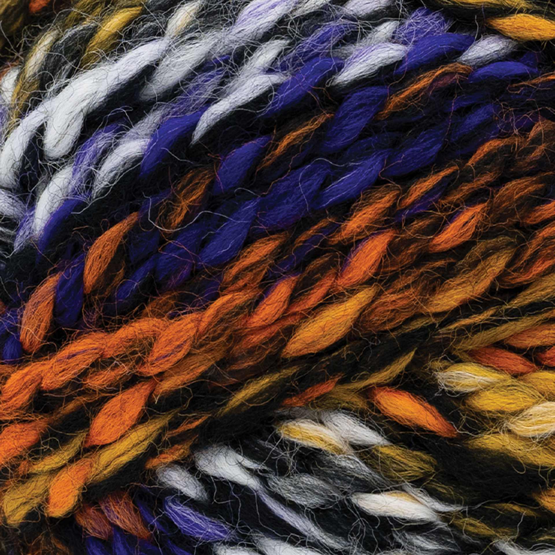 Lion Brand Wool Ease Thick & Quick Yarn - Hallow Grove, 106 yds close up