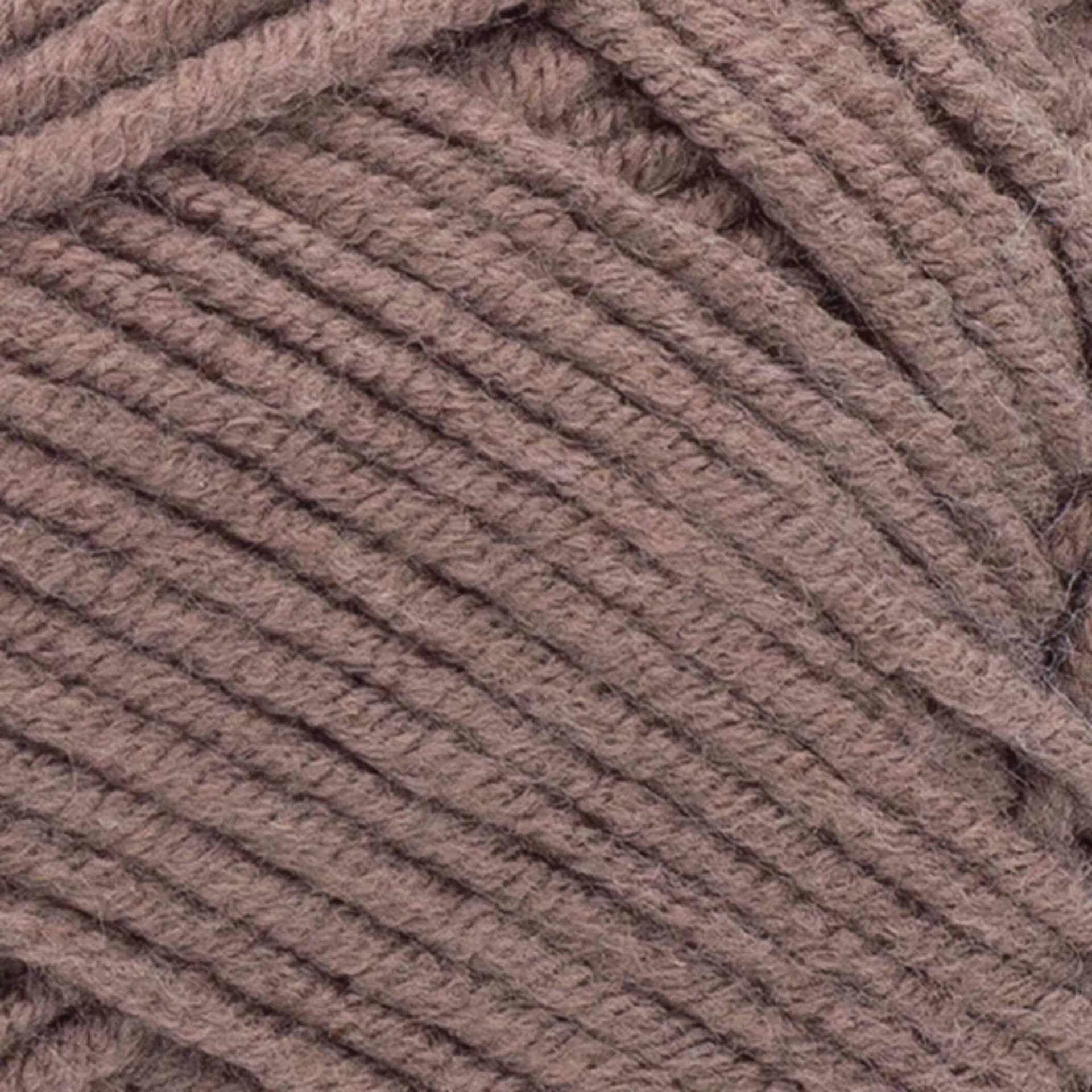 Lion Brand Made With Love The Cottony One Yarn - Hot Cocoa, 185 yds - close-up