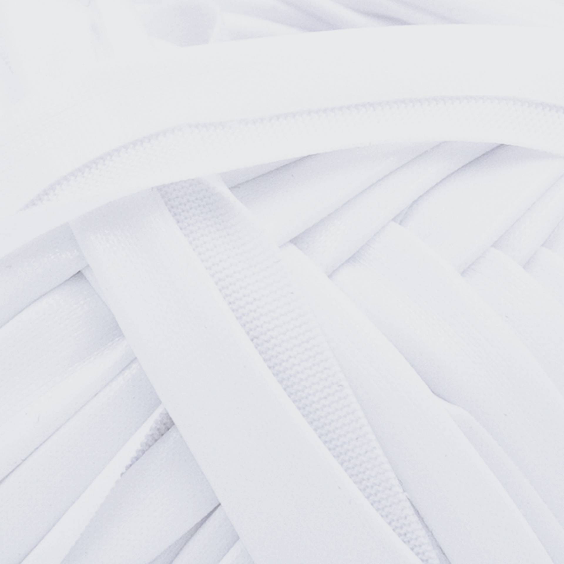 Lion Brand Yarn Haute Stitches Faux Leather Yarn - New York White - close-up