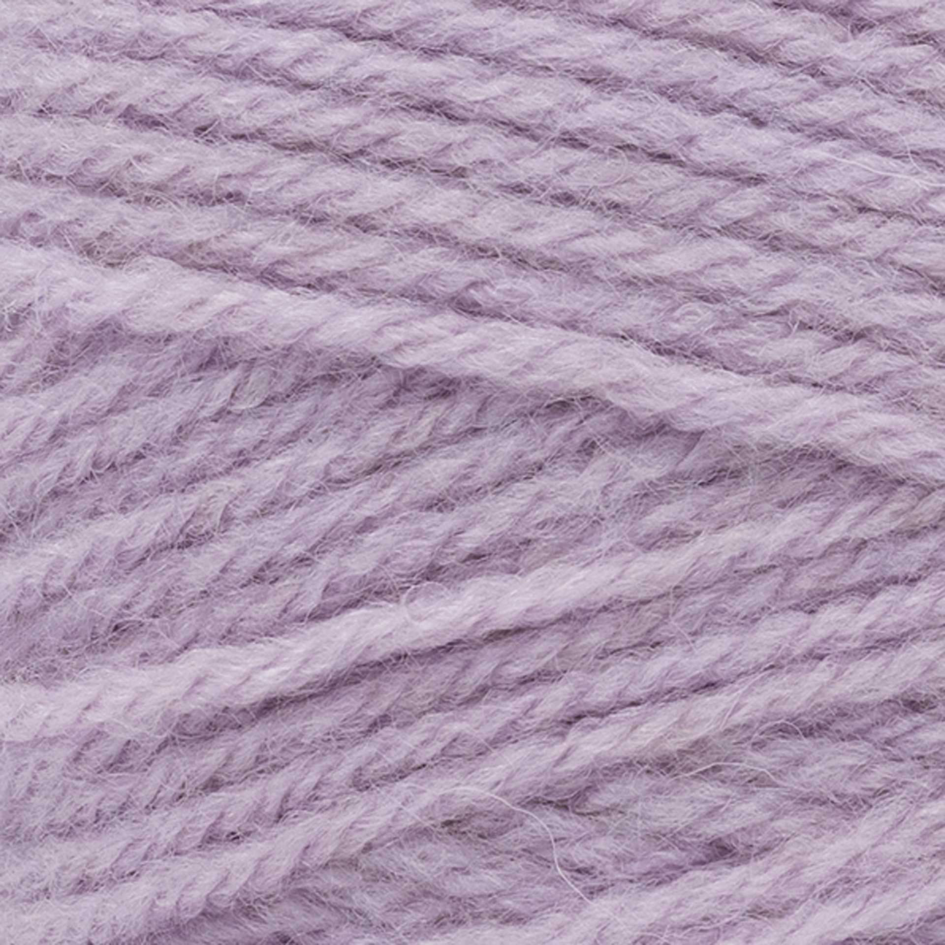 Lion Brand Yarn Wool-Ease Double Knit Yarn - Lavender - close-up