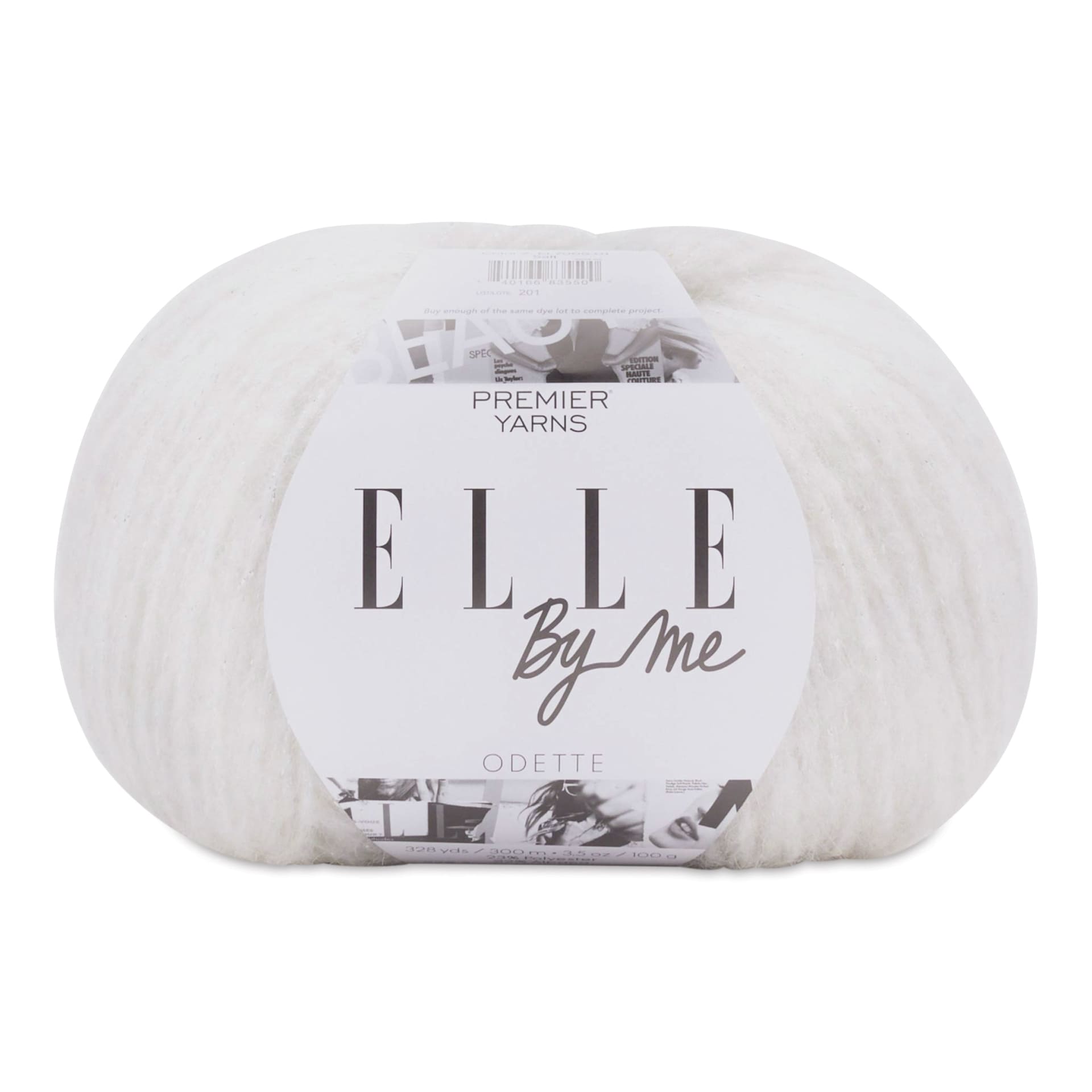 Premier Yarn Elle By Me Odette Yarn - Salt, 328 yds