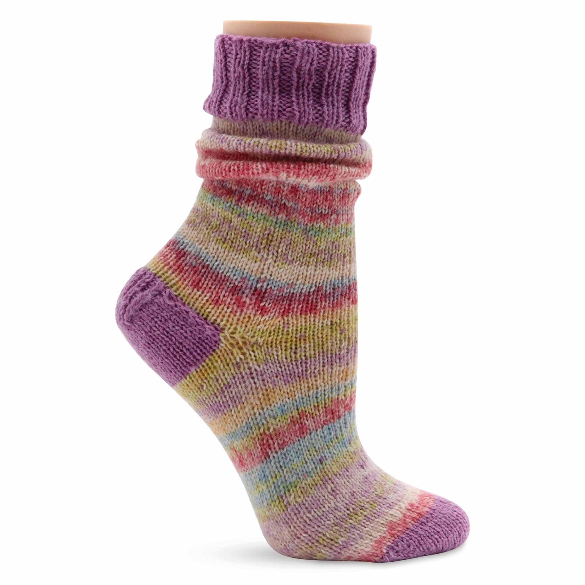 Premier Yarn Sock Kit - Citrus & Sunshine - knit sock