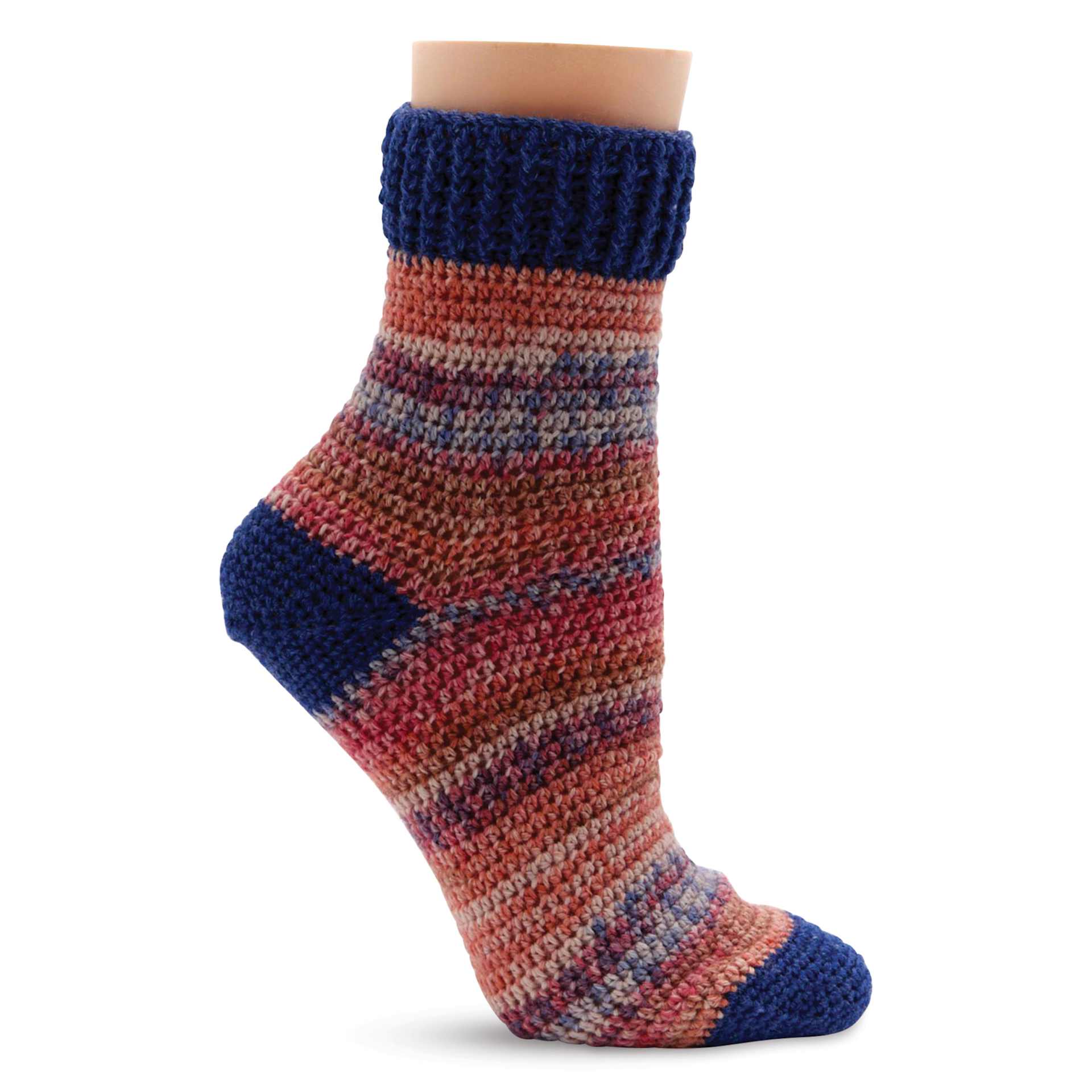 Premier Yarn Sock Kit - Take a Hike - crochet sock