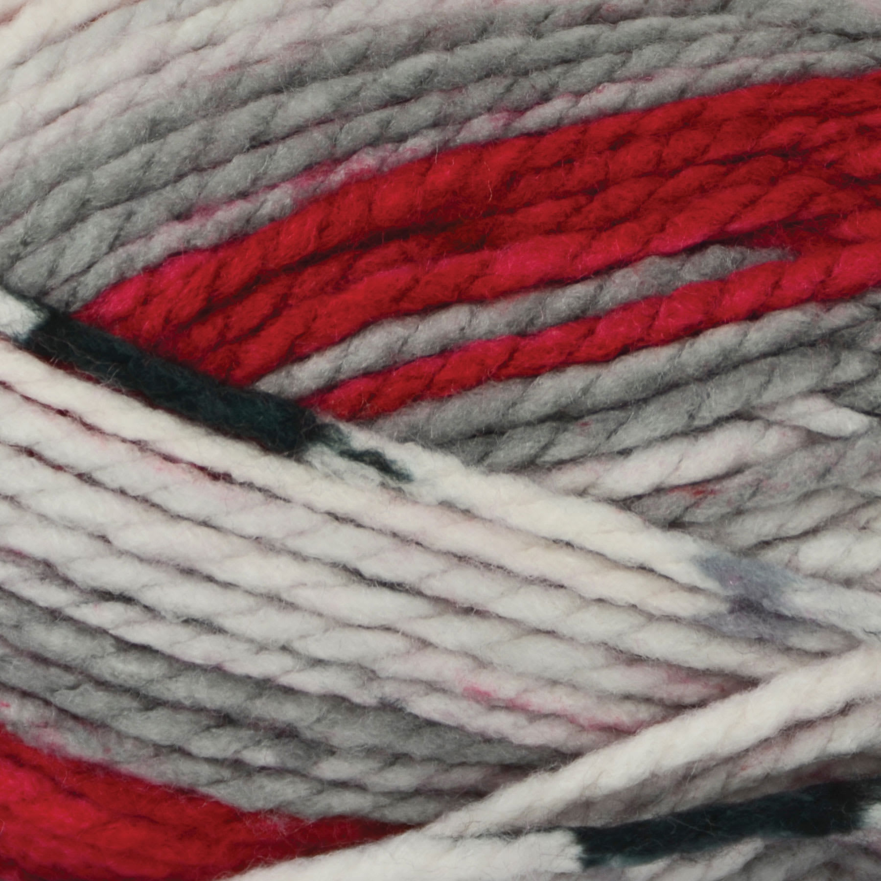 Premier Yarn Bloom Chunky Yarn - Poppy, close-up