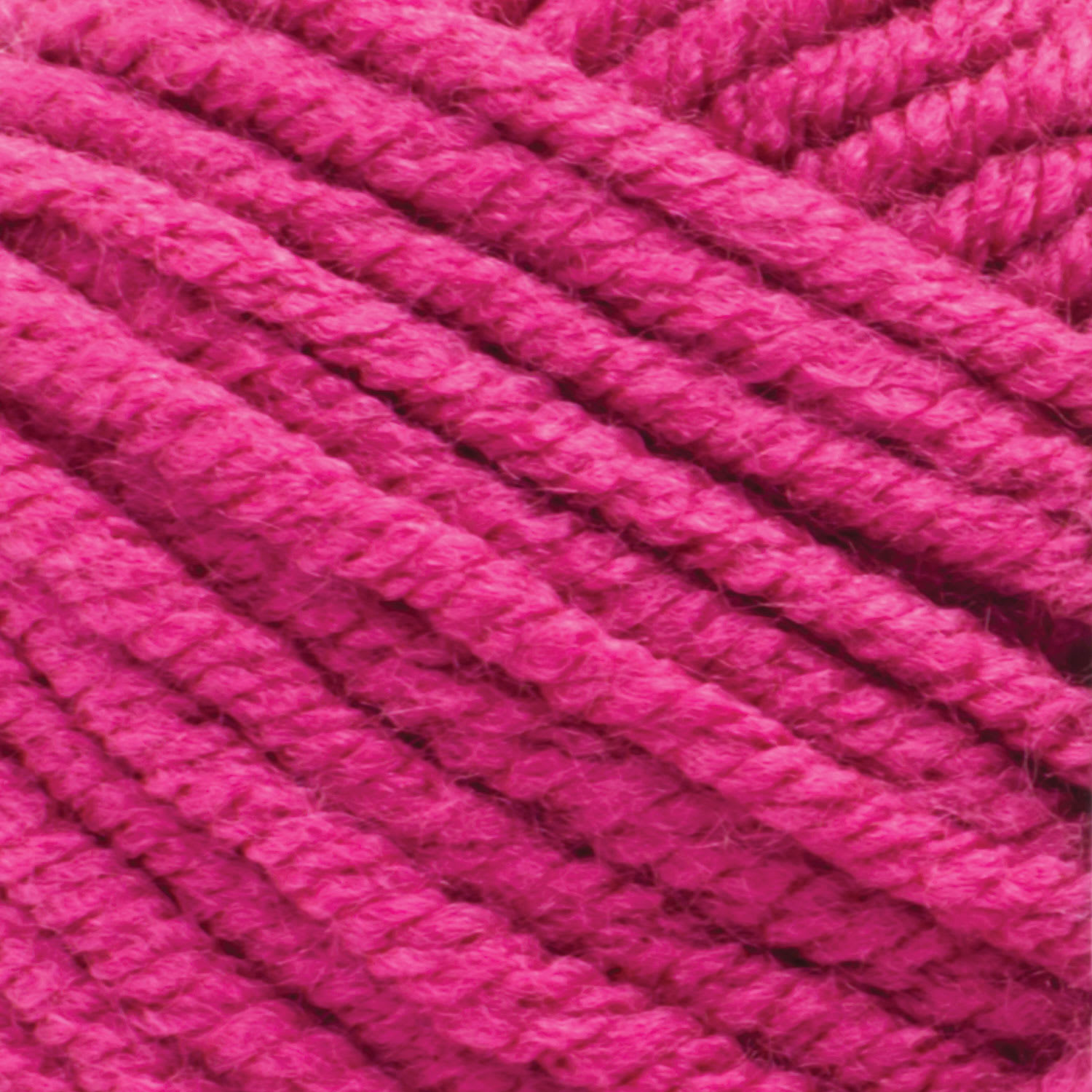 Premier Yarn Basix Chunky Yarn - Magenta, close-up