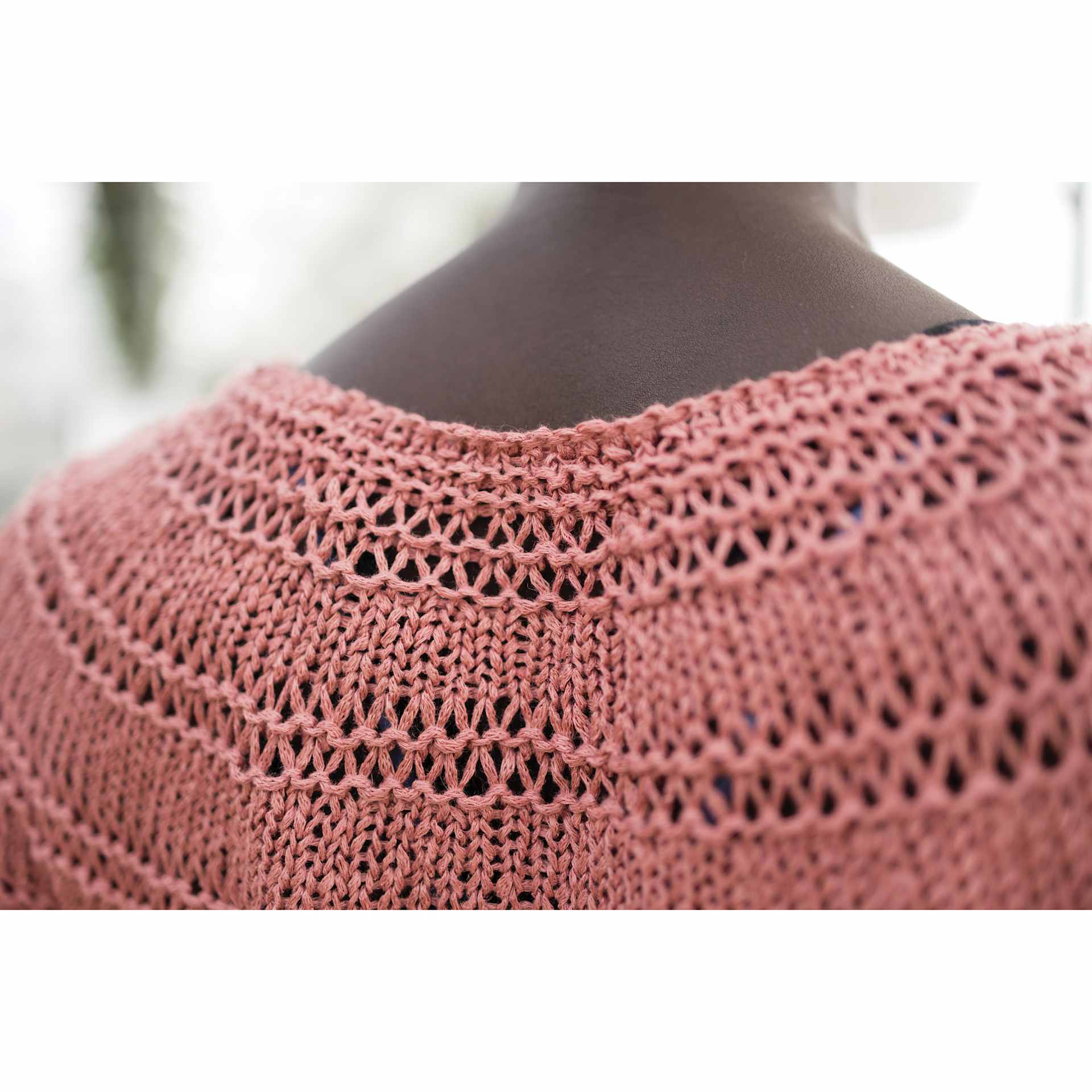 Quince & Co Kestrel Yarn - Sand, sweater example