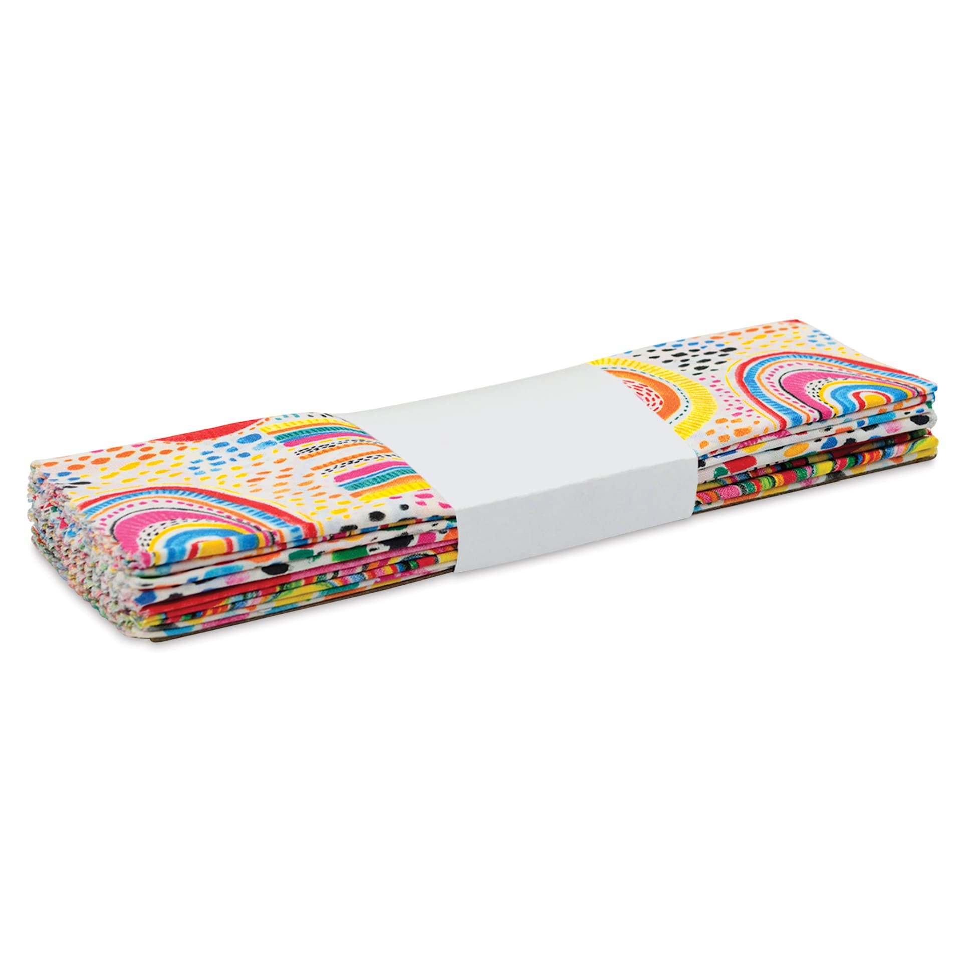 Fabric Palette Fabric Squares - Pkg of 20, Everyday Rainbows, 10" x 10" packaging