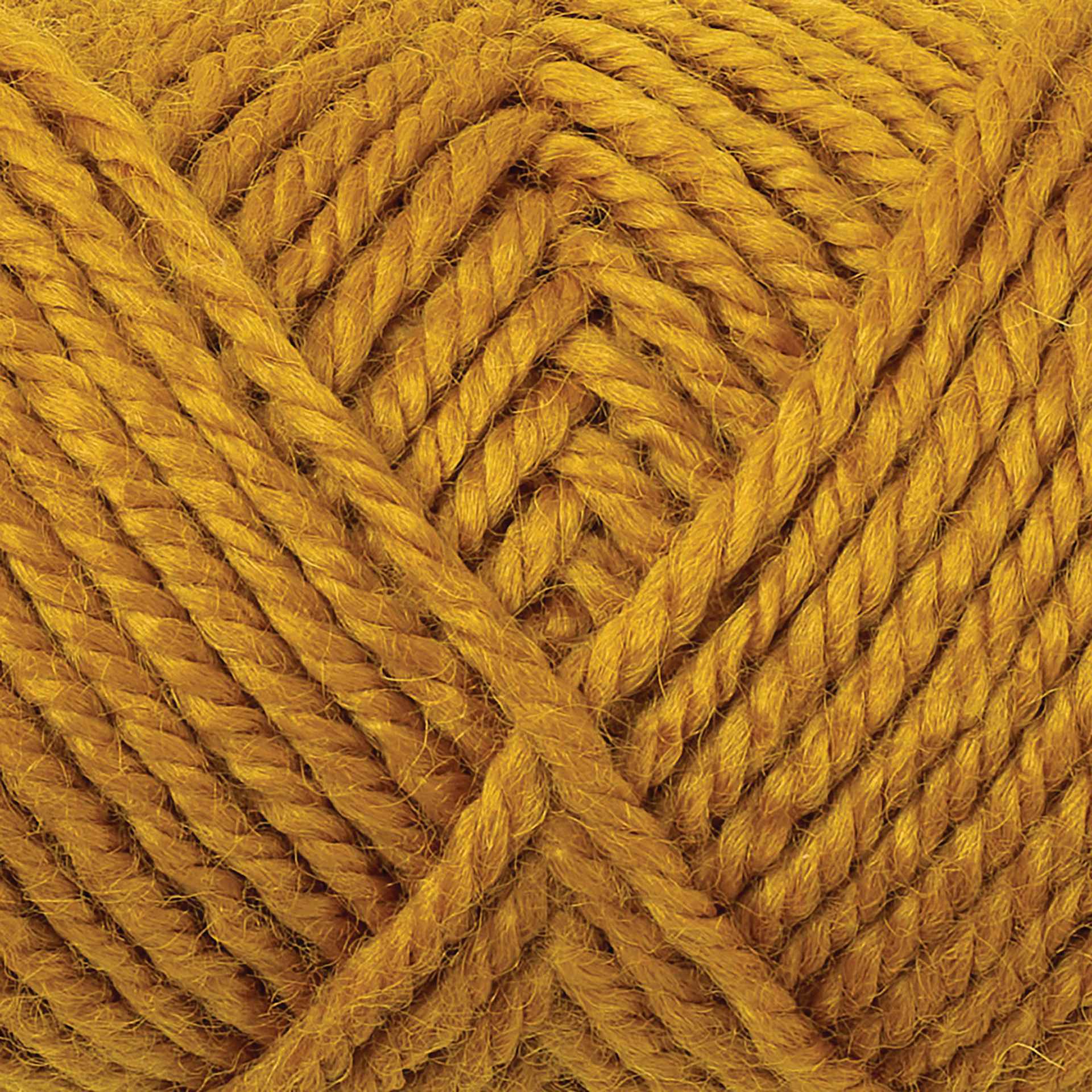 Gist Yarn Dwella Rug Wool Yarn - Chanterelle, 4 oz close up to show texture