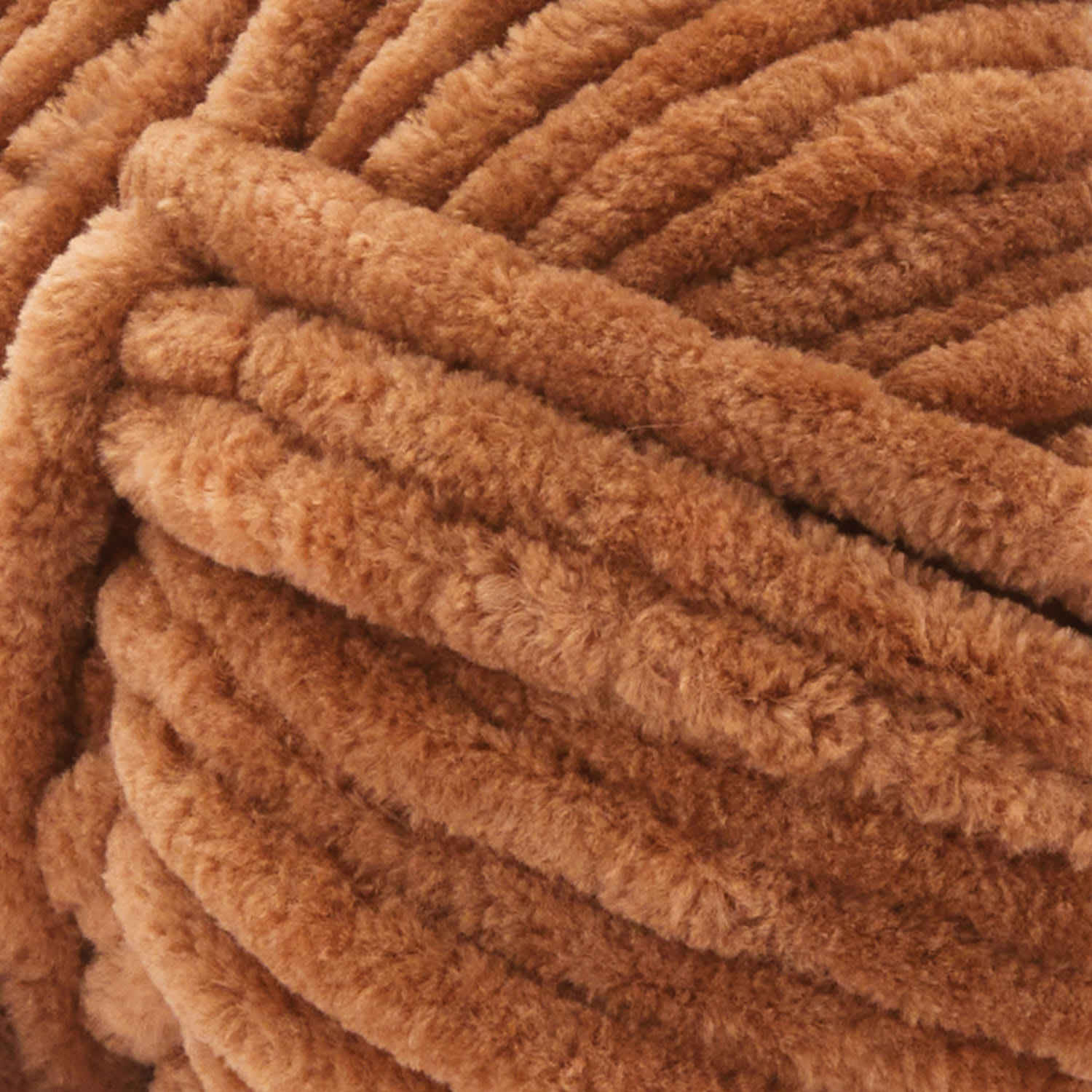 Premier Yarn Parfait XL Yarn - Light Brown, close-up