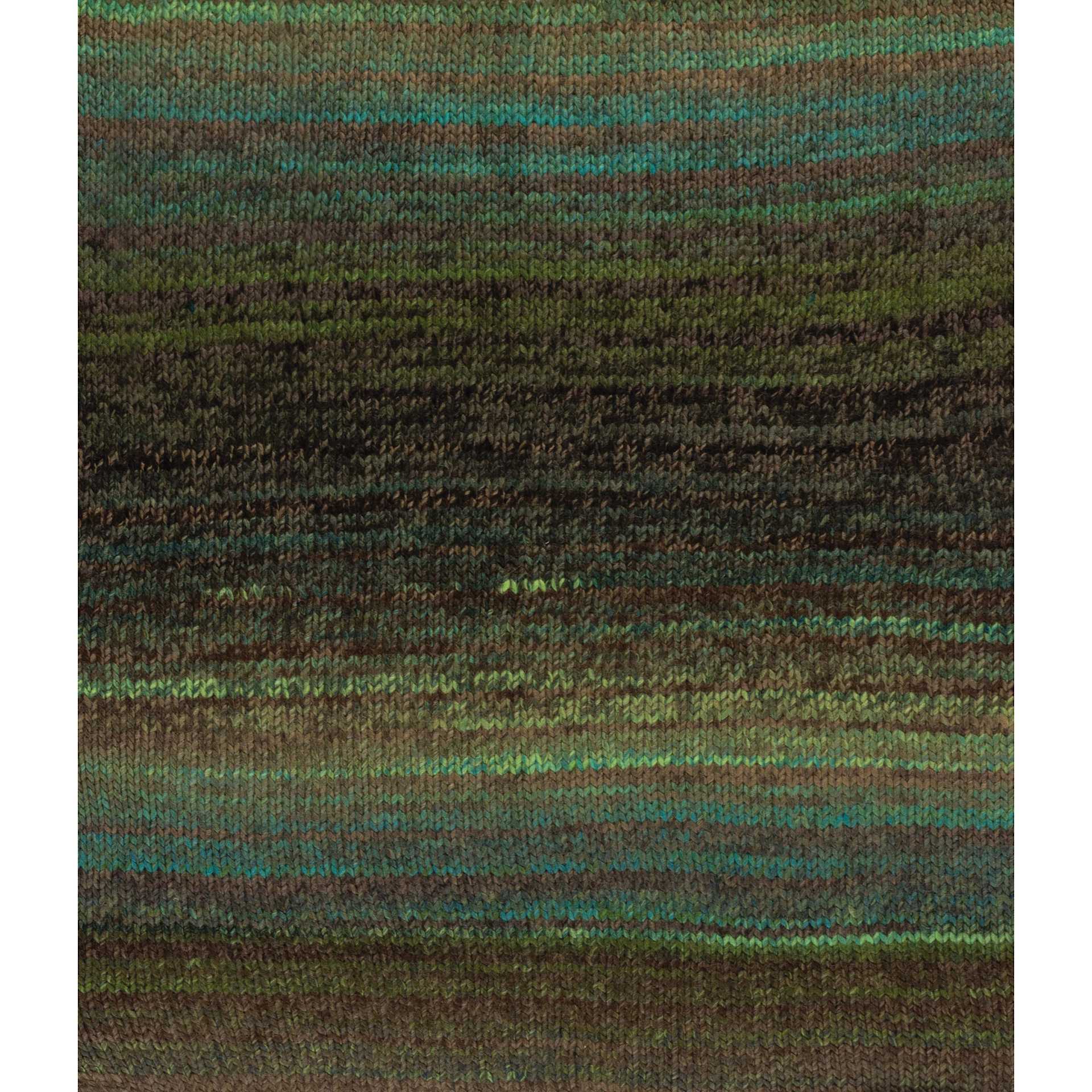 Sample made with DMC Pirouette Yarn 845 Green