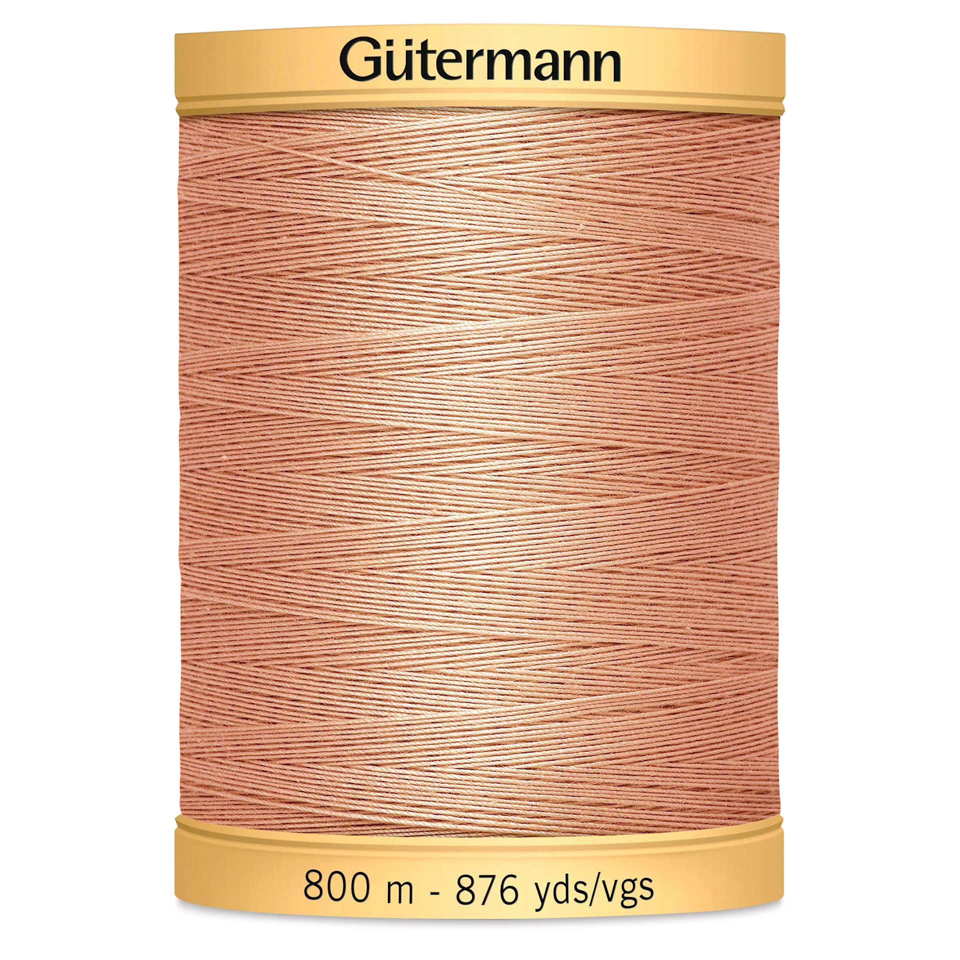 Gutermann Cotton Thread - Salmon, 876 yd Spool