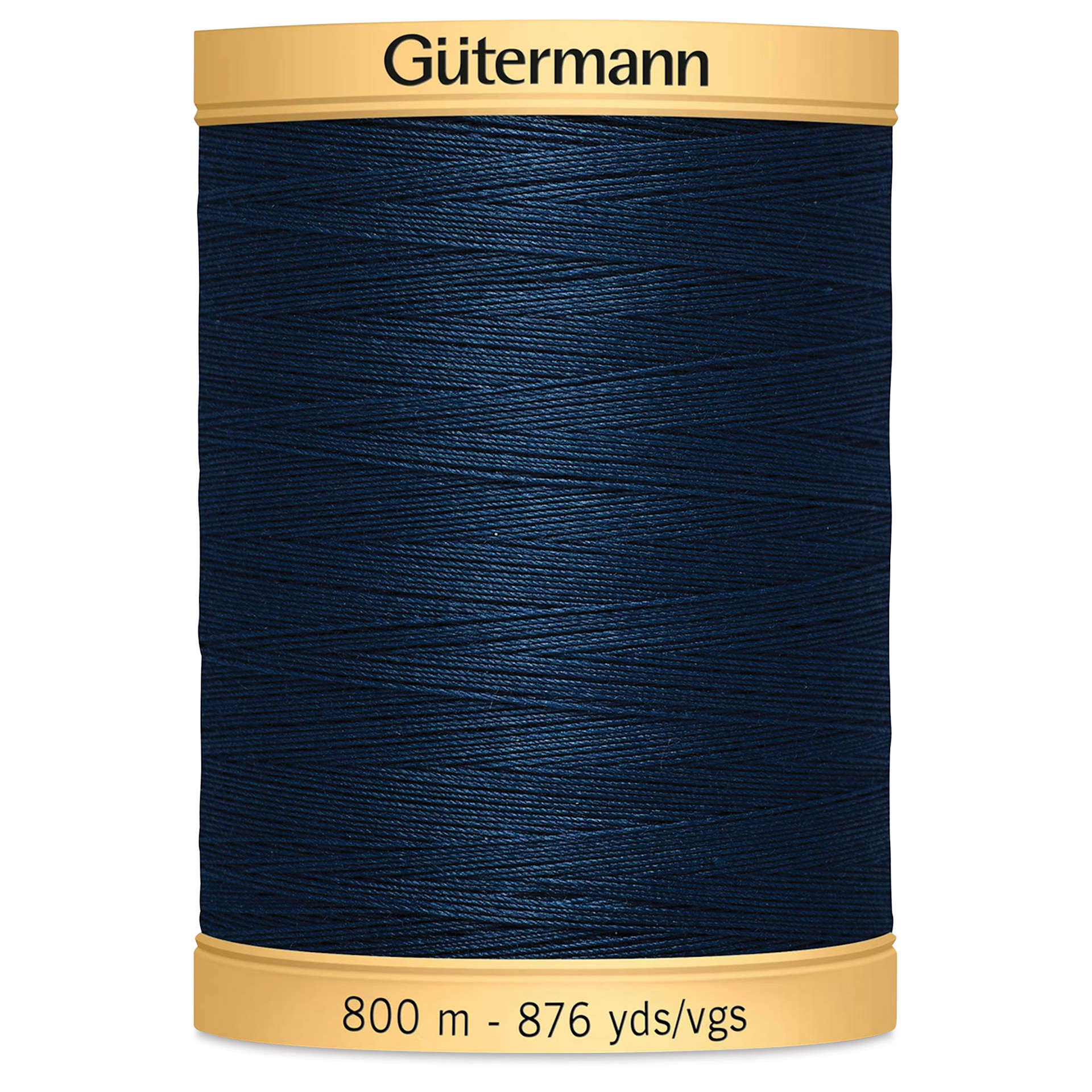 Gutermann Cotton Thread - Navy, 876 yd Spool